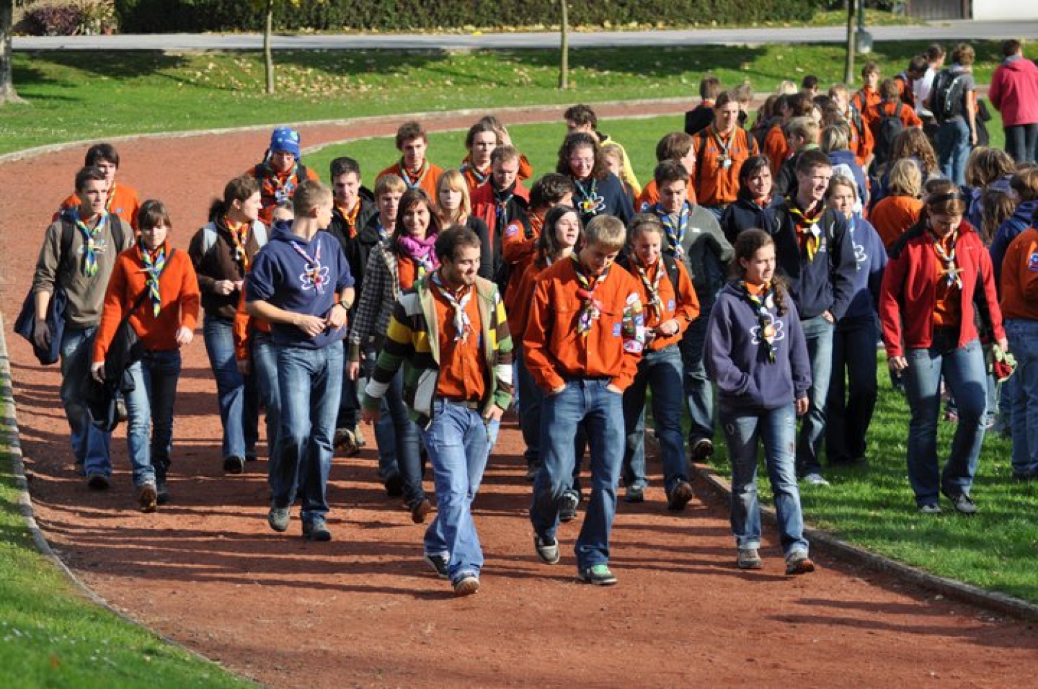 Pretekli konec tedna (23. In 24. Oktobra 2010) se je v Mozirju zgodil tradicionalni JAM – srečanje vseh skavtinj in skavtov mariborske regije. Kmetije nismo rodali, smo pa zato doživeli zares lep skavtski dogodek.
