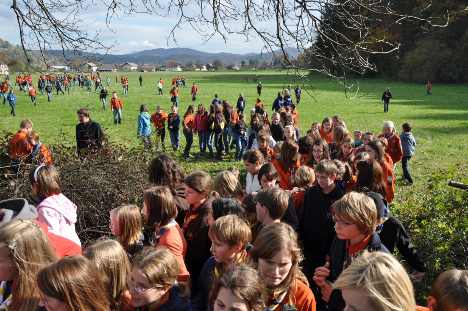 Pretekli konec tedna (23. In 24. Oktobra 2010) se je v Mozirju zgodil tradicionalni JAM – srečanje vseh skavtinj in skavtov mariborske regije. Kmetije nismo rodali, smo pa zato doživeli zares lep skavtski dogodek.