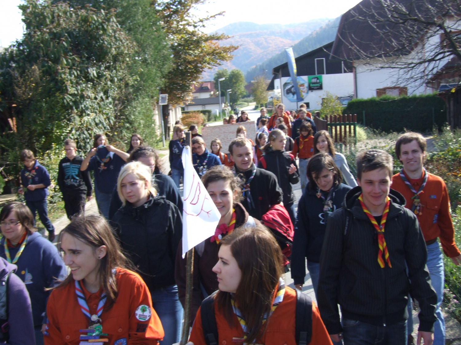 Pretekli konec tedna (23. In 24. Oktobra 2010) se je v Mozirju zgodil tradicionalni JAM – srečanje vseh skavtinj in skavtov mariborske regije. Kmetije nismo rodali, smo pa zato doživeli zares lep skavtski dogodek.