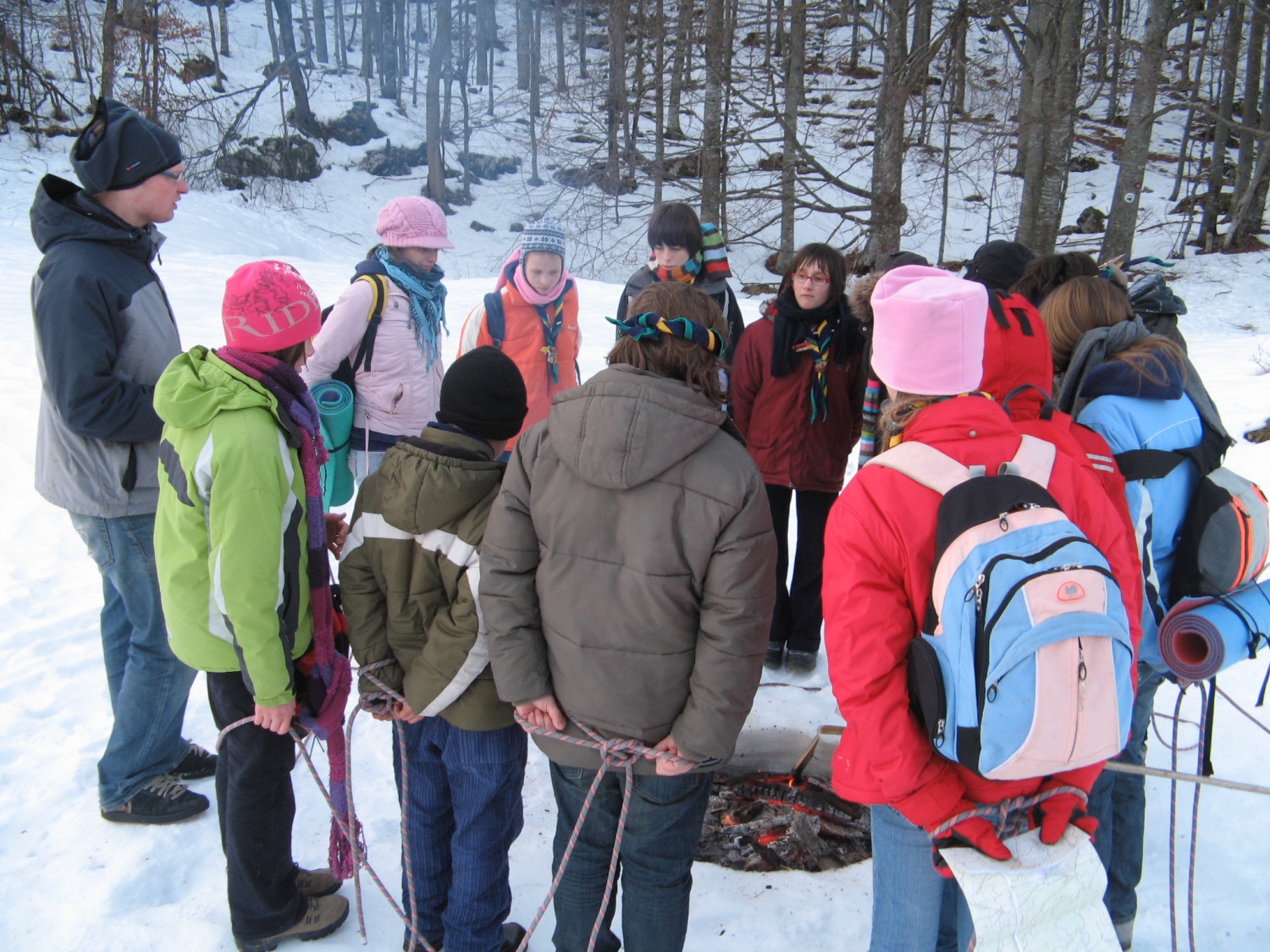 Sredi zime sredi Kočevskega roga