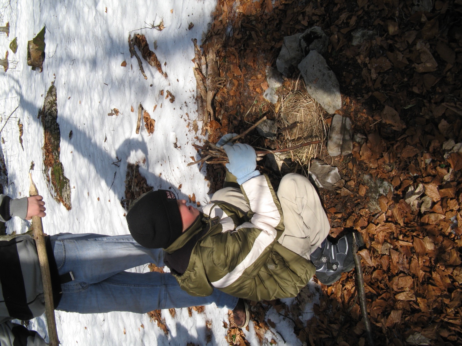 Sredi zime sredi Kočevskega roga