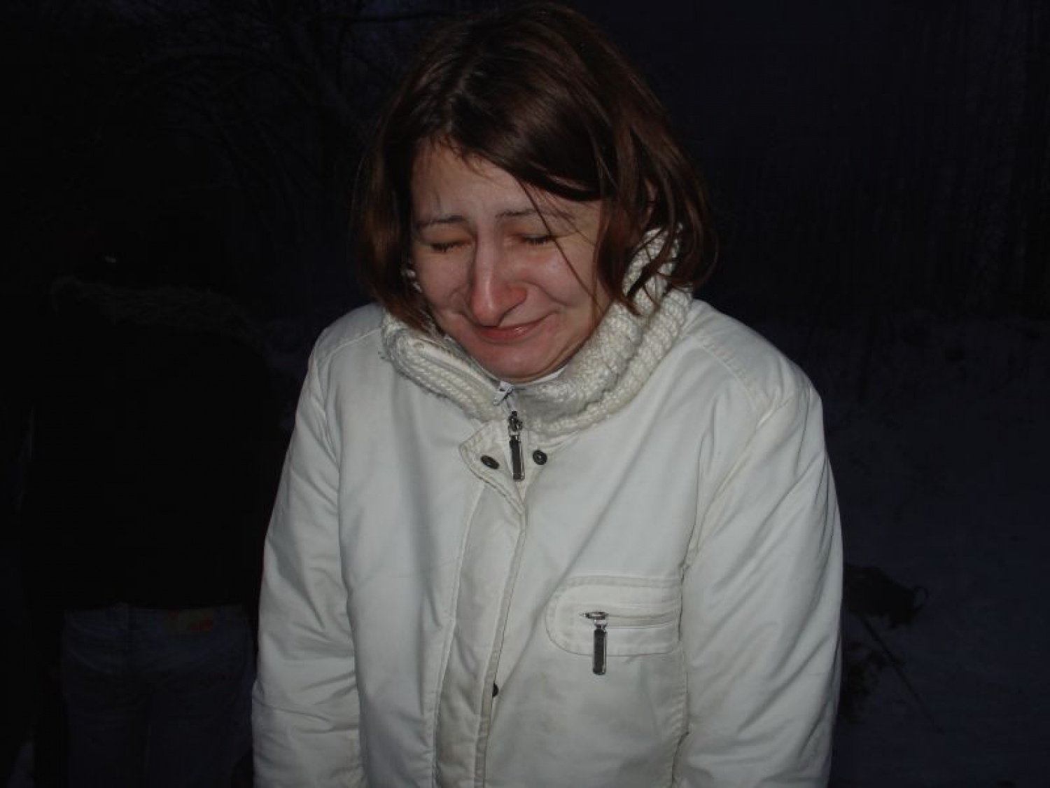 Tei se obrača ob pogledu na krvavo sceno