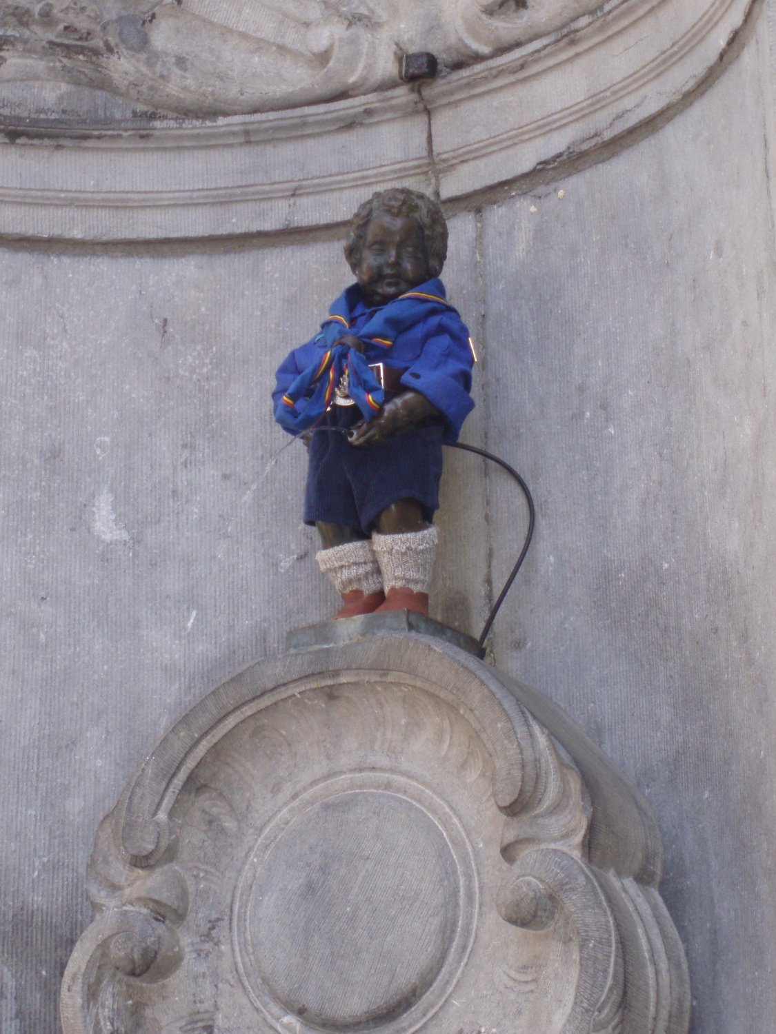 Manneken Pis po skavtsko