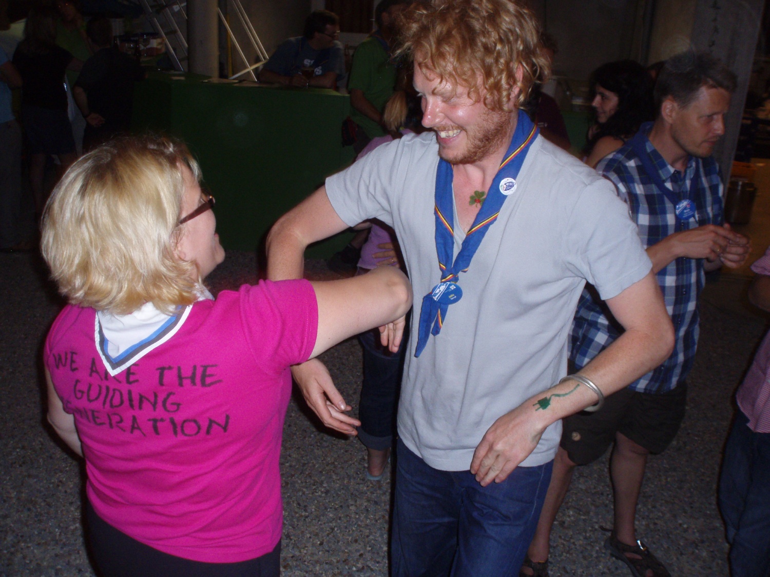 Večerna zabava z Belgijci