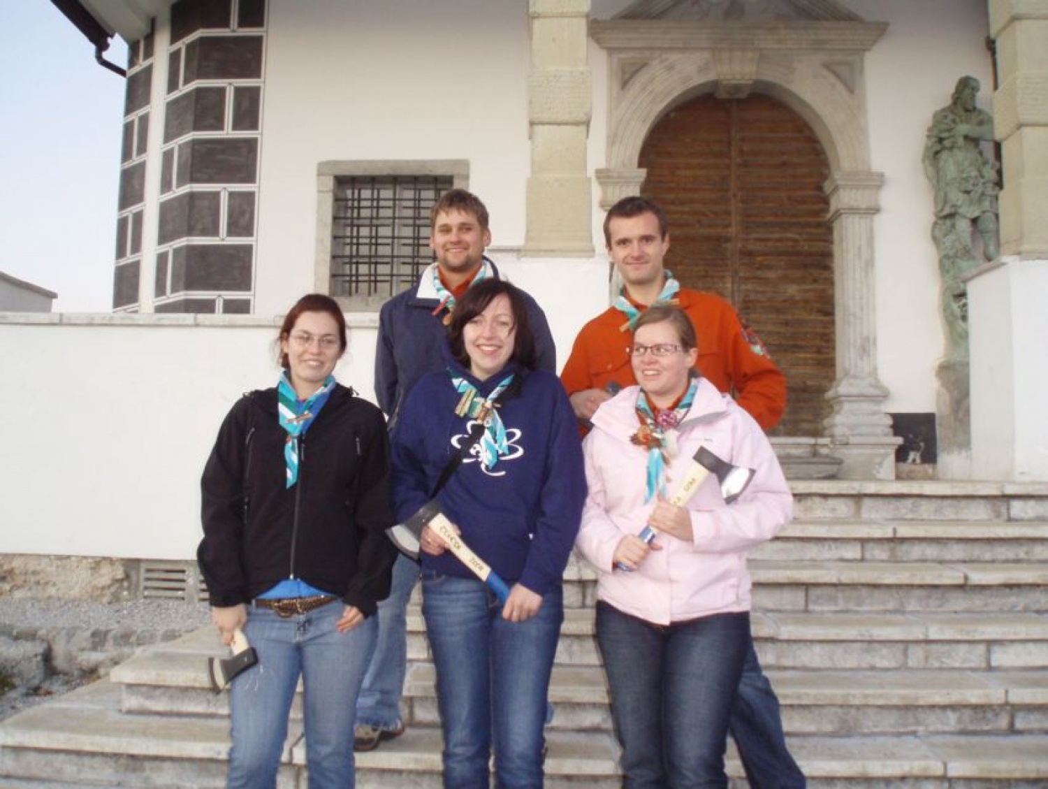 Odhododajači skupaj na poziciji