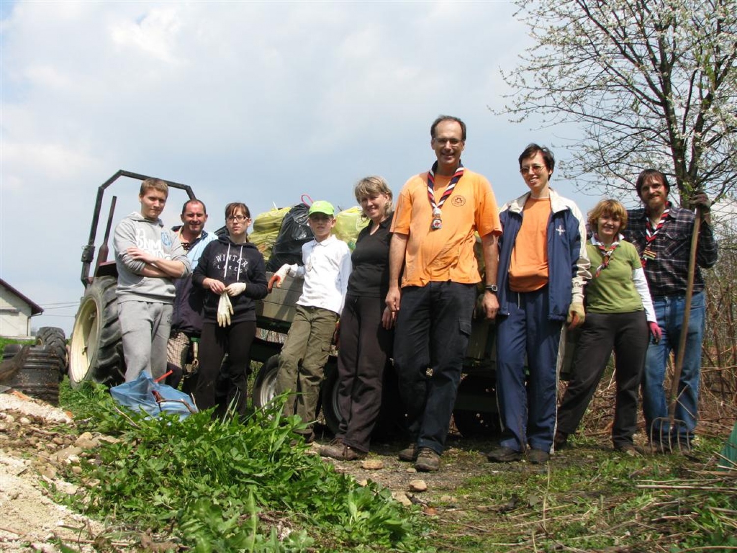 Pa še ena pri traktorju