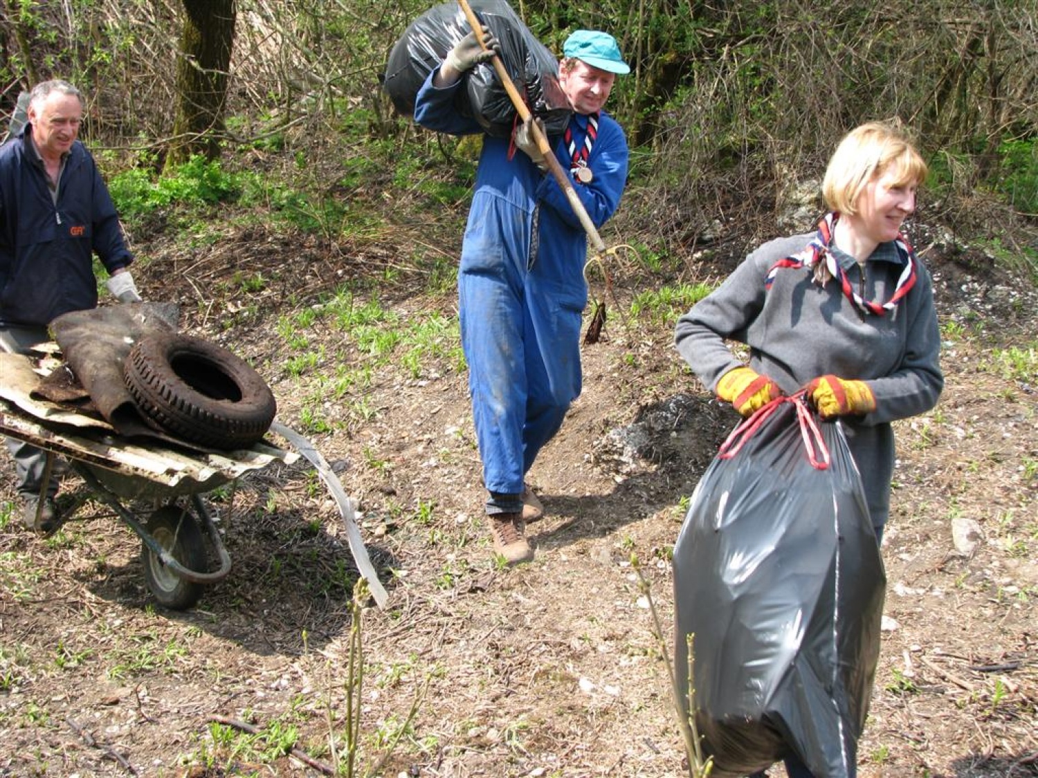 Gremo drugam, tu je pobrano