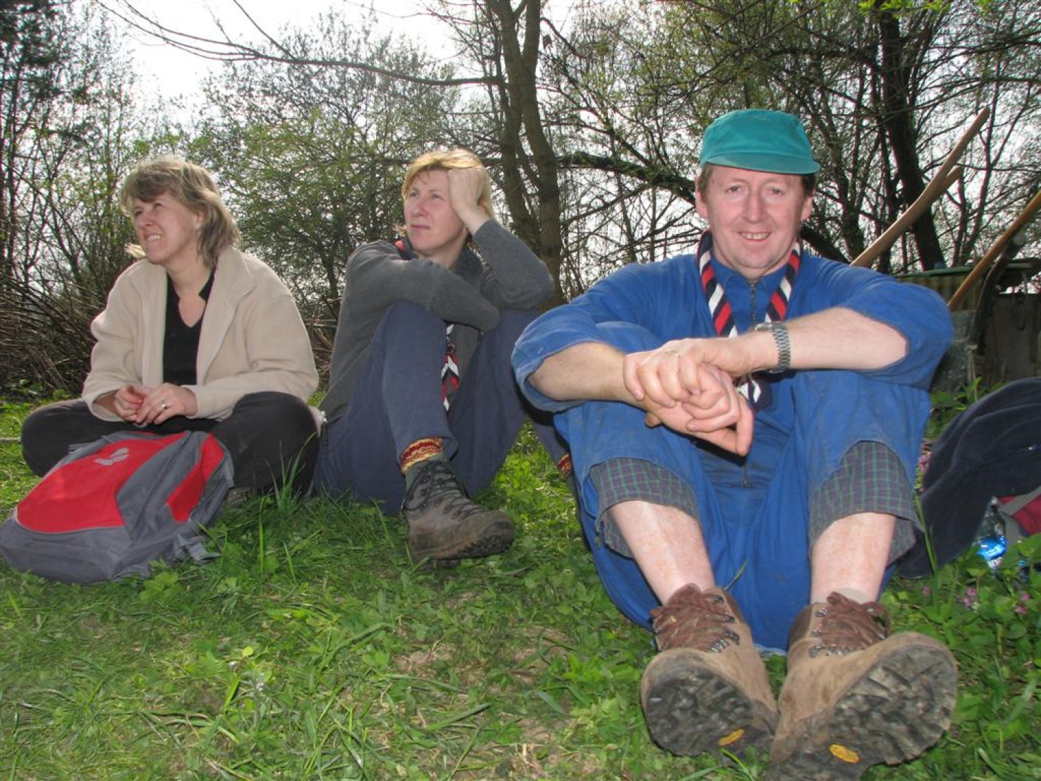 Počitek in čakanje na odvoz