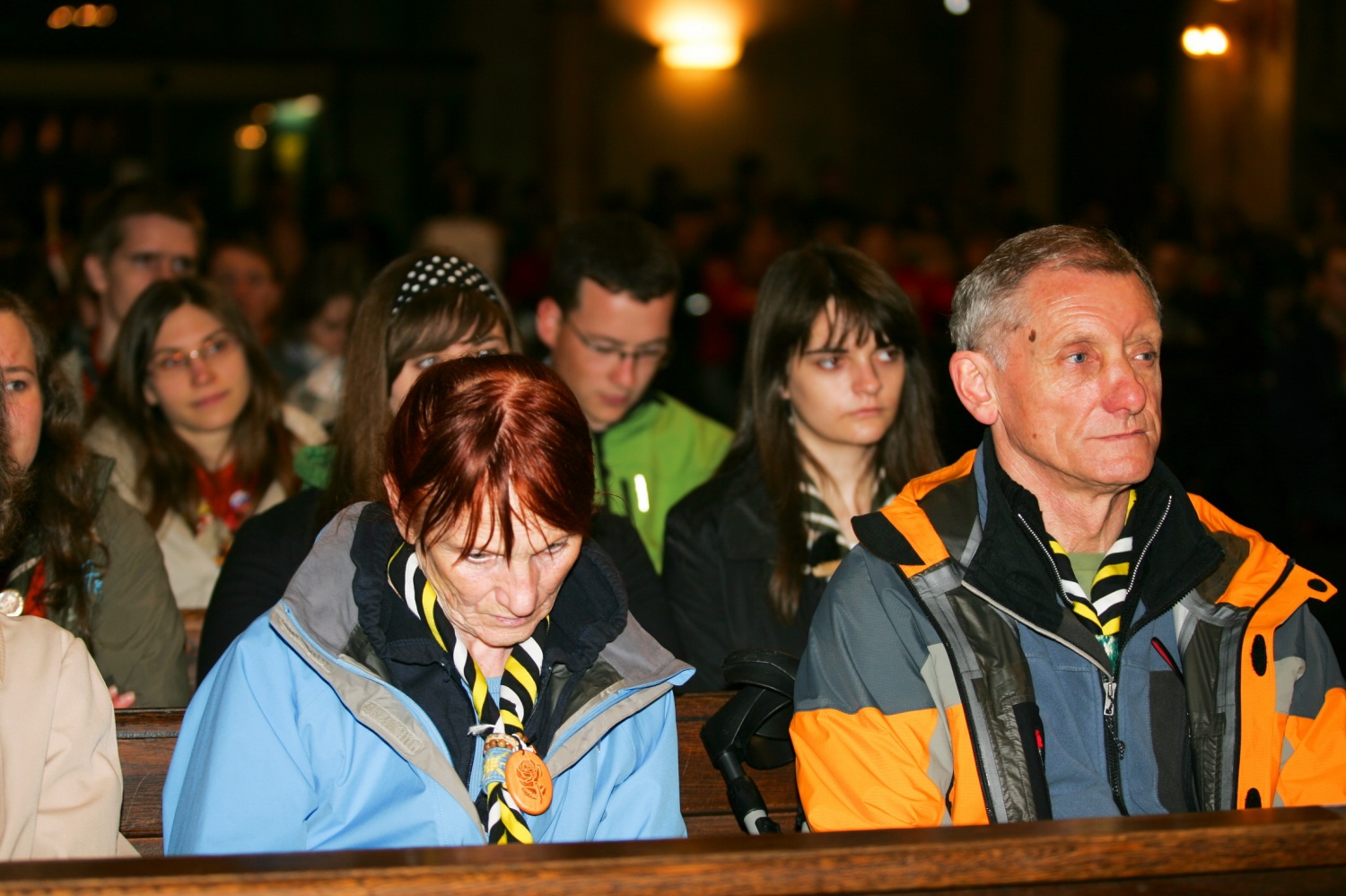 Fotoutrinki svete maše ob 20 letnici ZSKSS v ljubljanski stolnici.