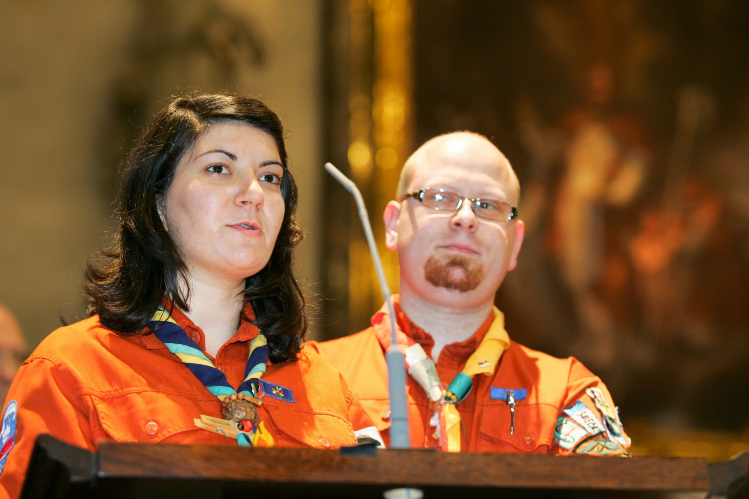 Fotoutrinki svete maše ob 20 letnici ZSKSS v ljubljanski stolnici.