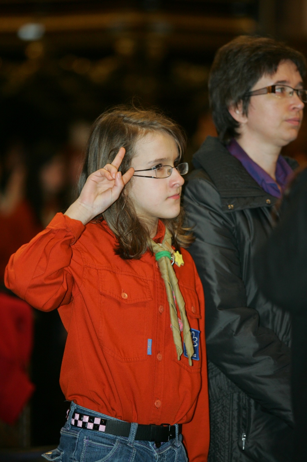 Fotoutrinki svete maše ob 20 letnici ZSKSS v ljubljanski stolnici.