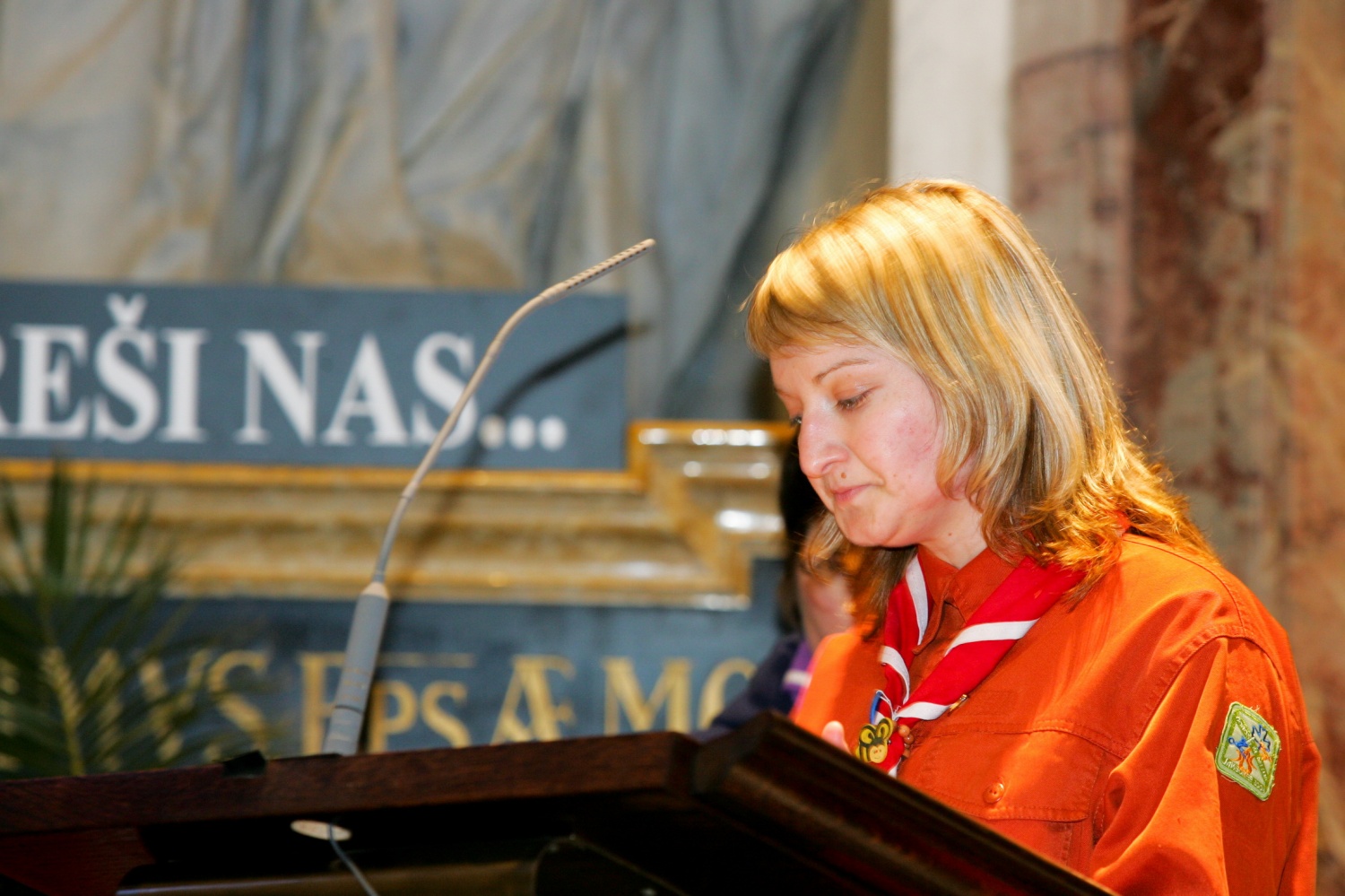 Fotoutrinki svete maše ob 20 letnici ZSKSS v ljubljanski stolnici.