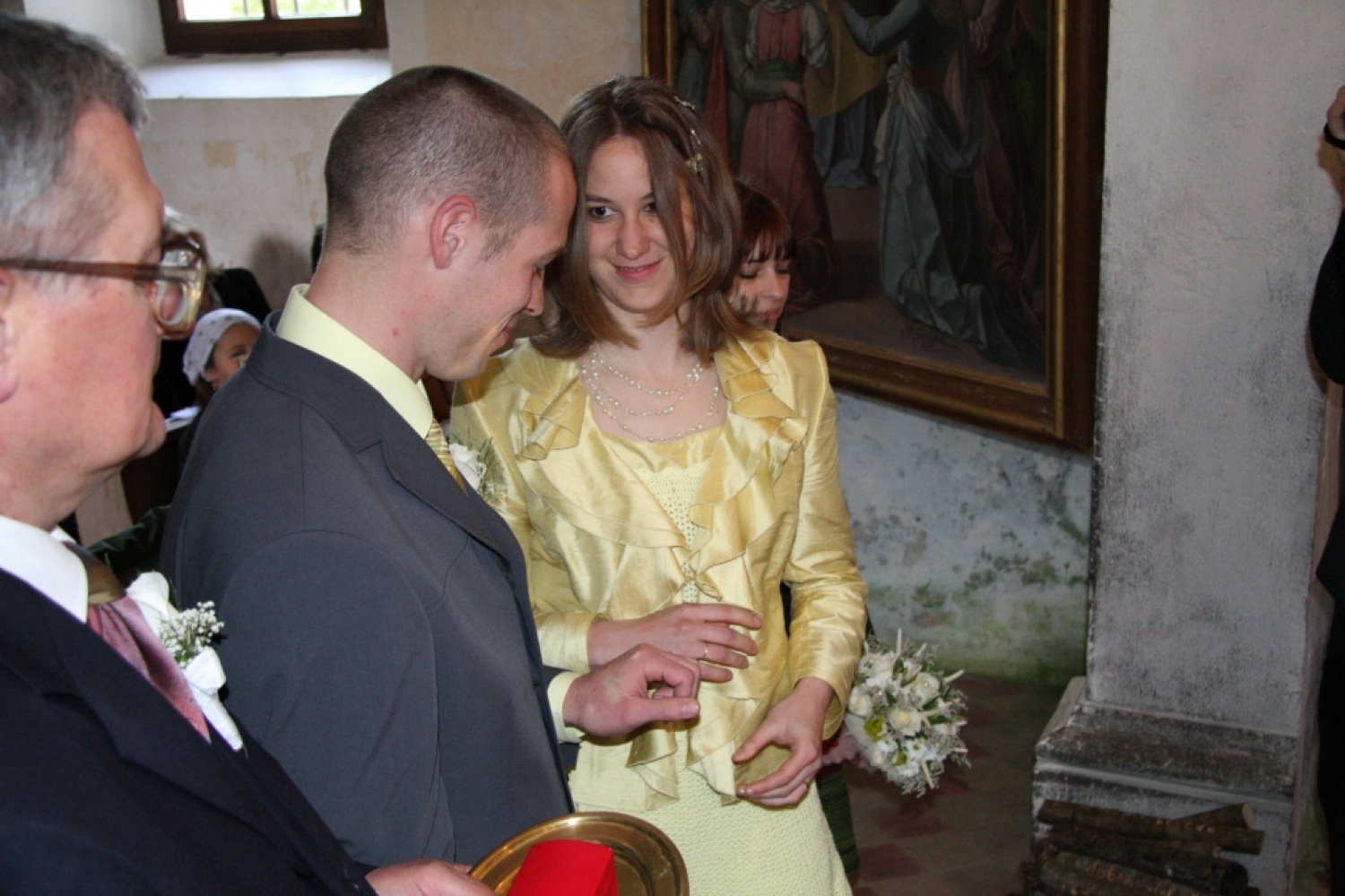 Usodni "DA". To je to, zapečatena sta.