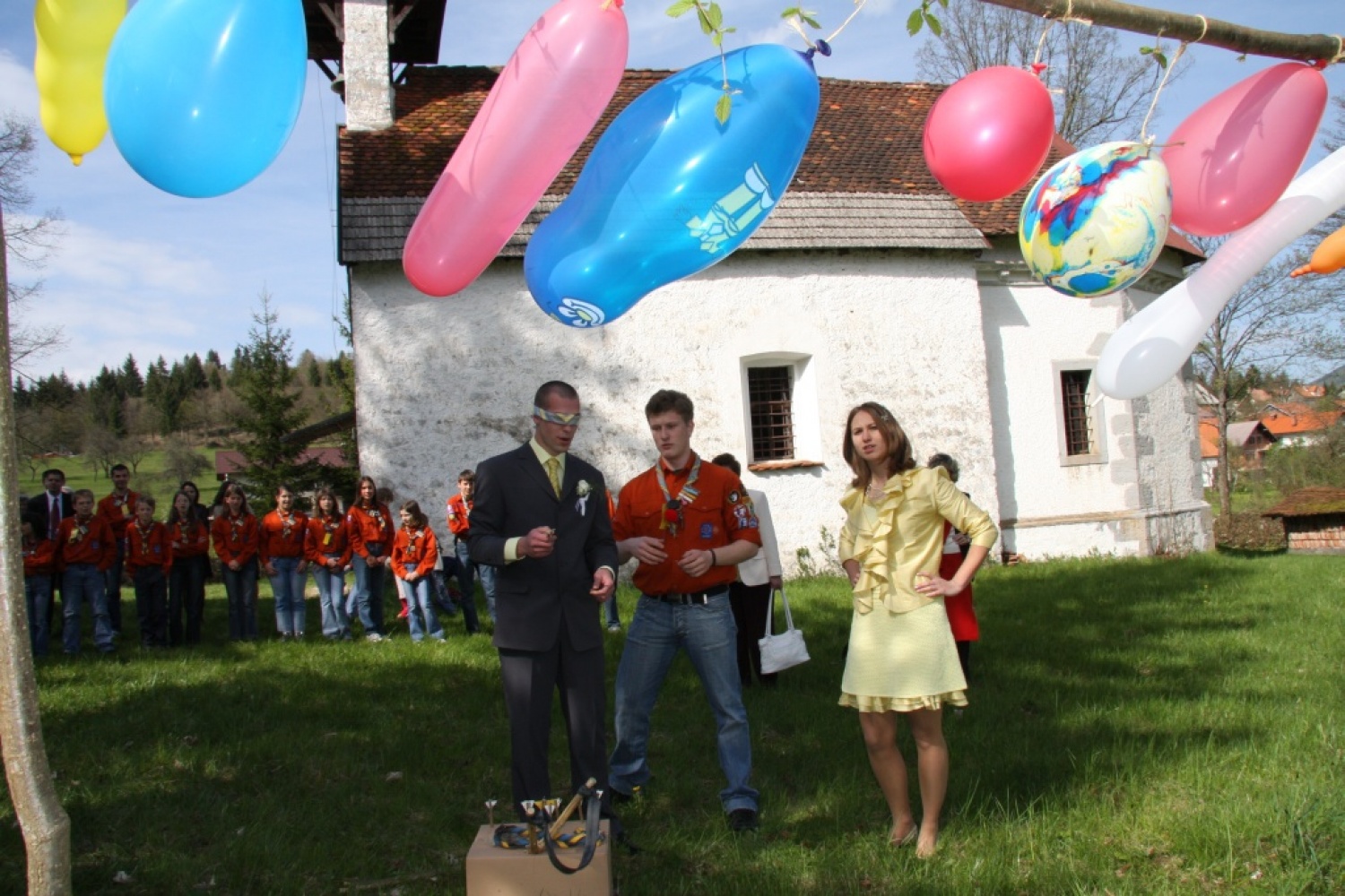 Baloni so v nevarnosti - in fotograf tudi