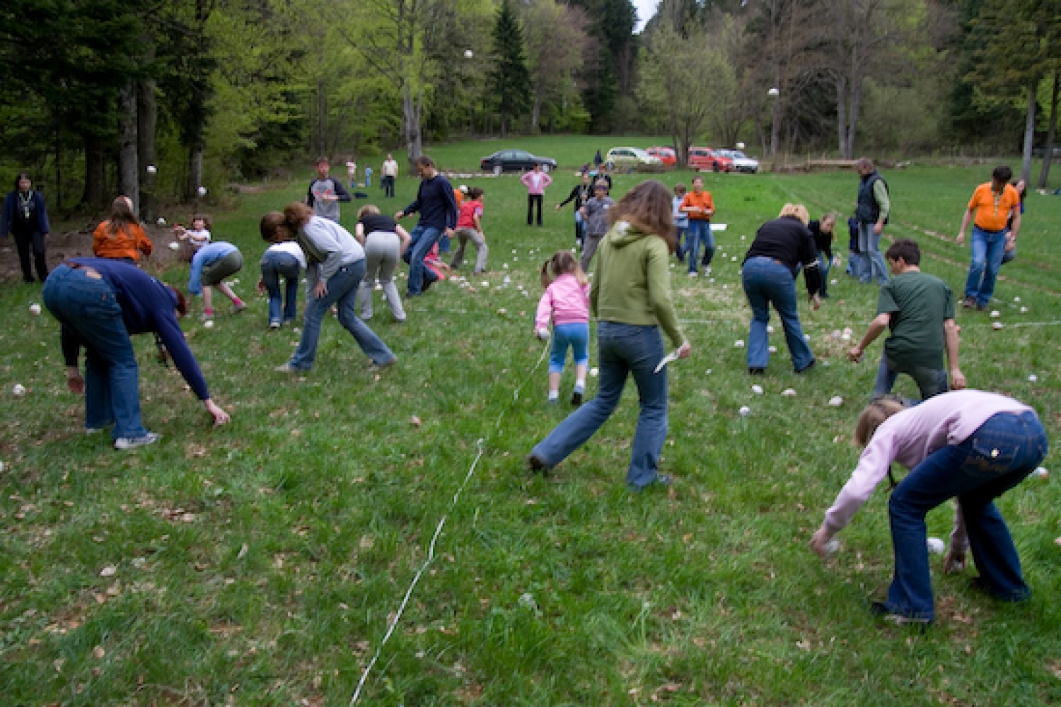 Aktivnosti na športnem dnevu postojnskega LUMBI klana.