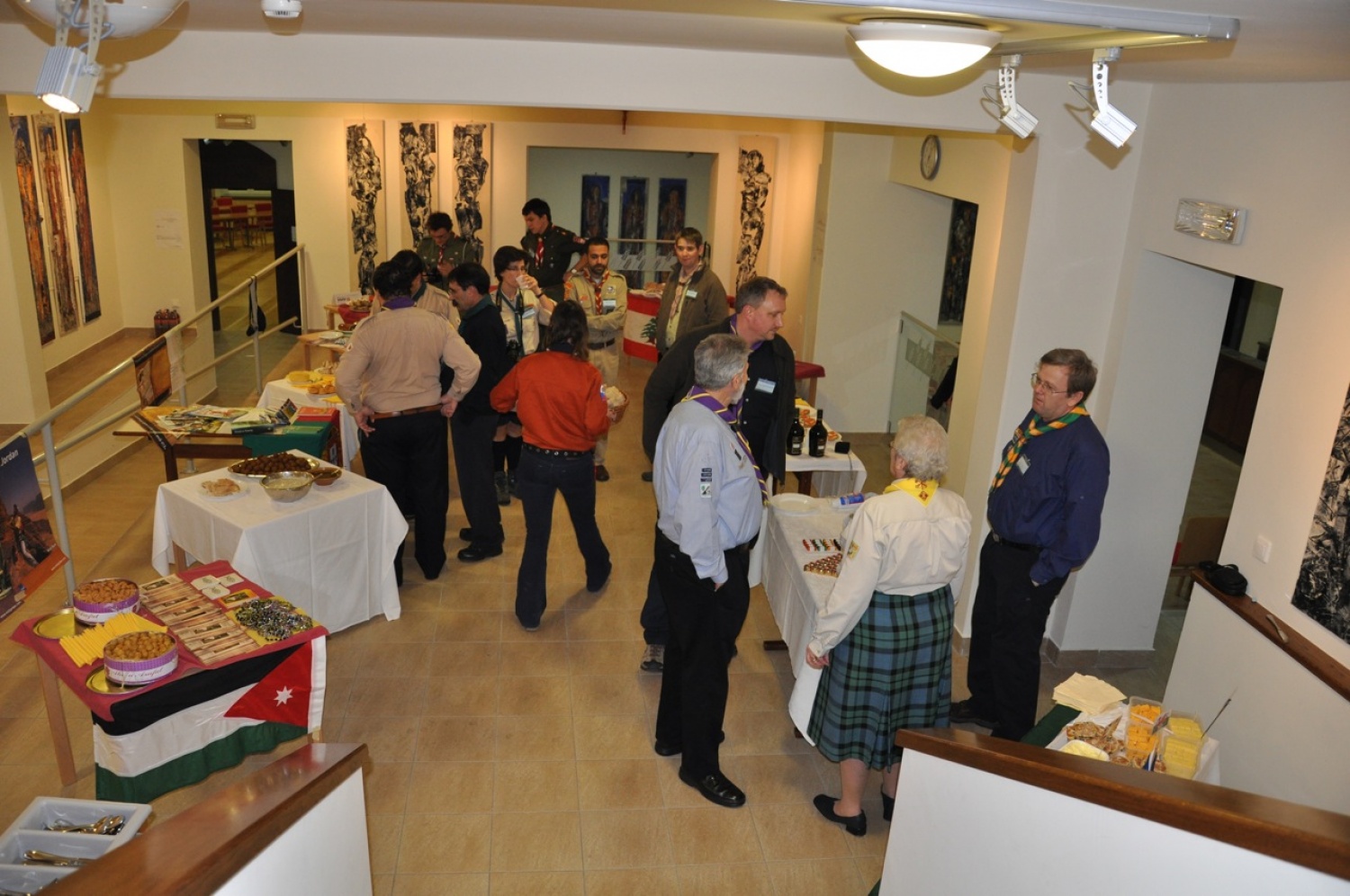 international evening- predstavitev kulinaričnih dobrot