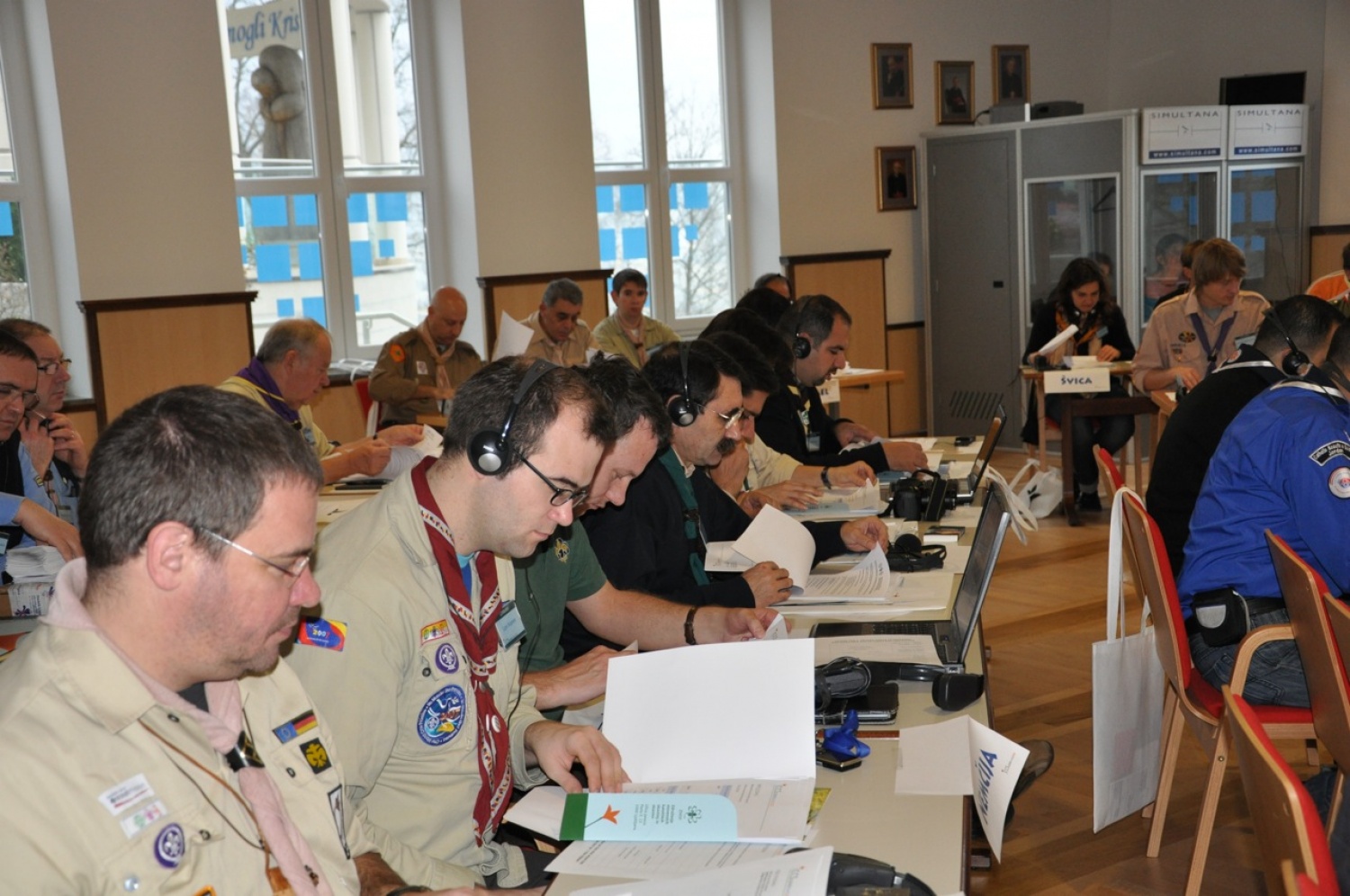 Združenje slovenskih katoliških skavtinj in skavtov (ZSKSS) je od 26. do 29. novembra 2009 v Celju gostilo Svet evropsko-mediteranske regije Mednarodne katoliške konference skavtstva (ICCS – International Catholic Conference of Scouting).