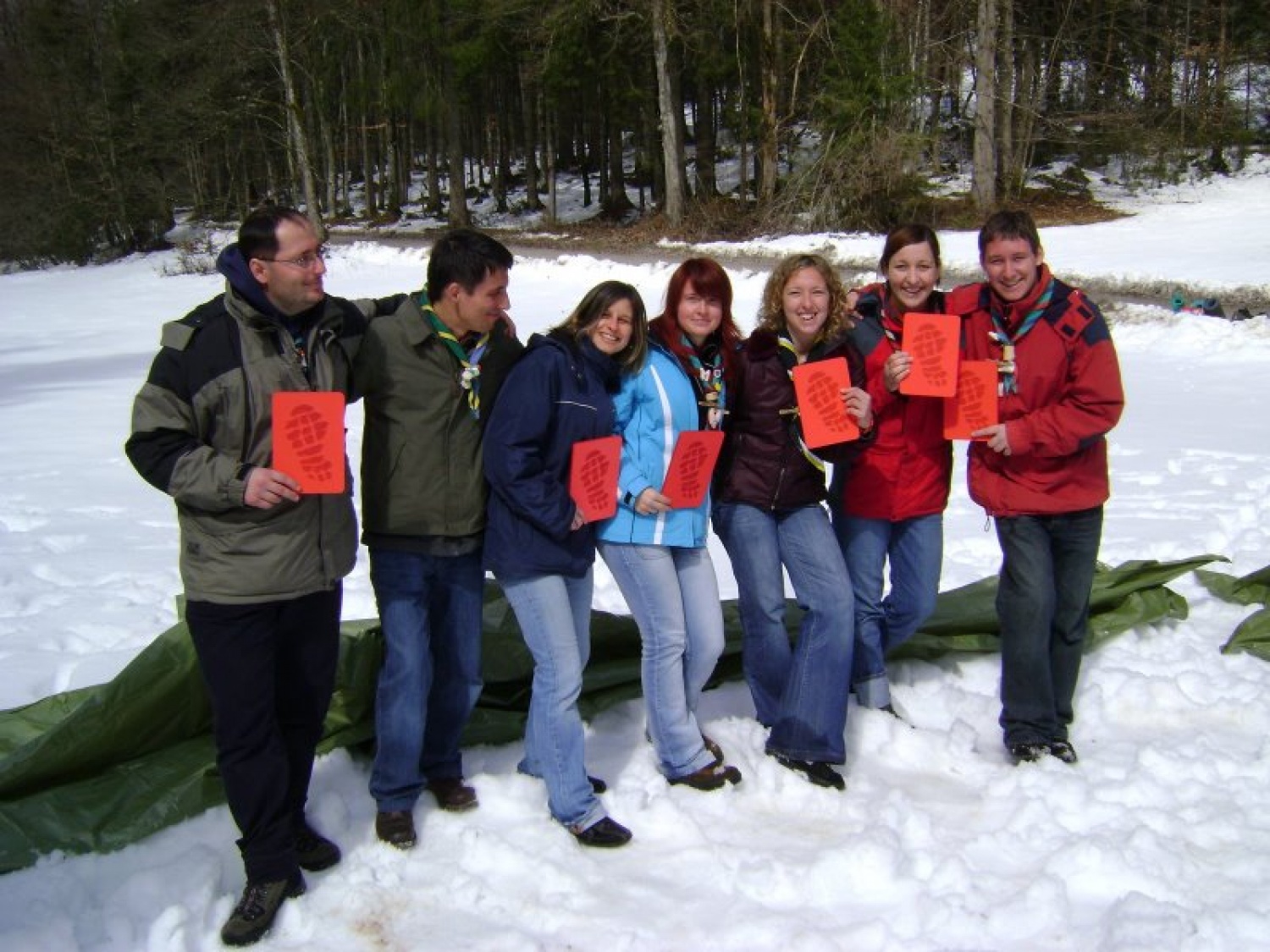 Poglejte nas...in nas korak=)