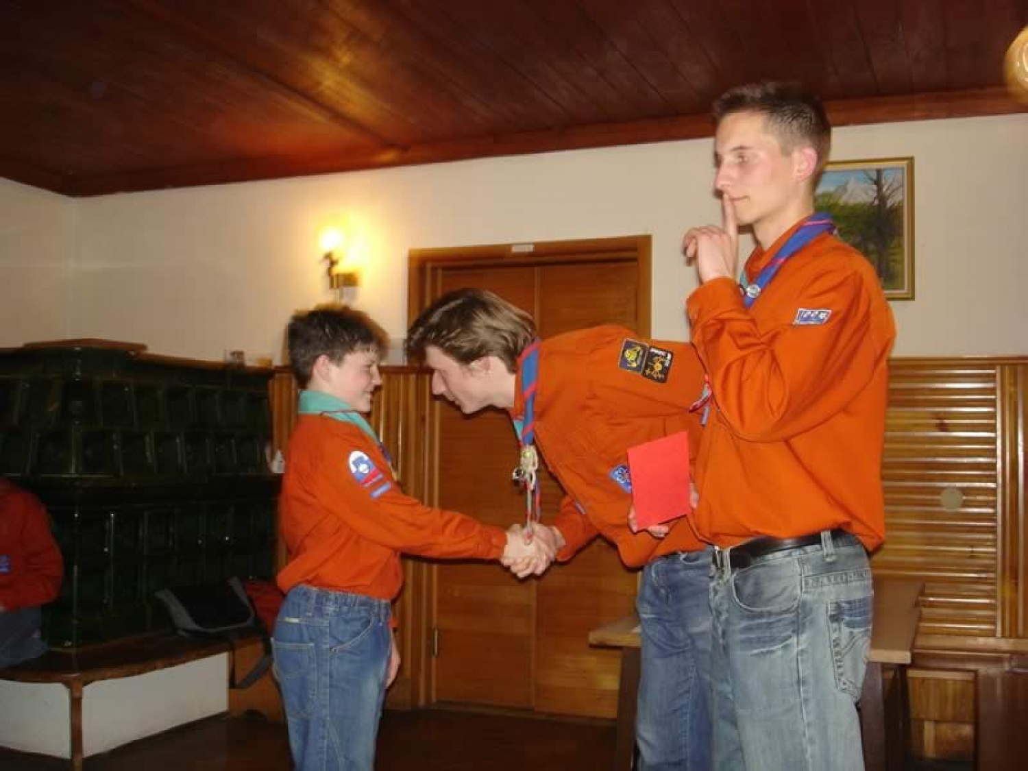 David Davidu nekaj modrega.