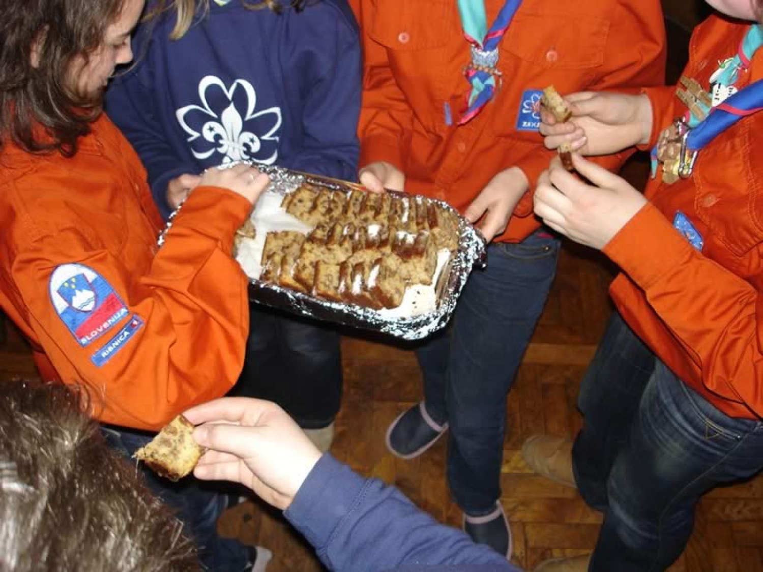 Takoj damo puncam še en našitek, če naredijo še marelične cmoke!