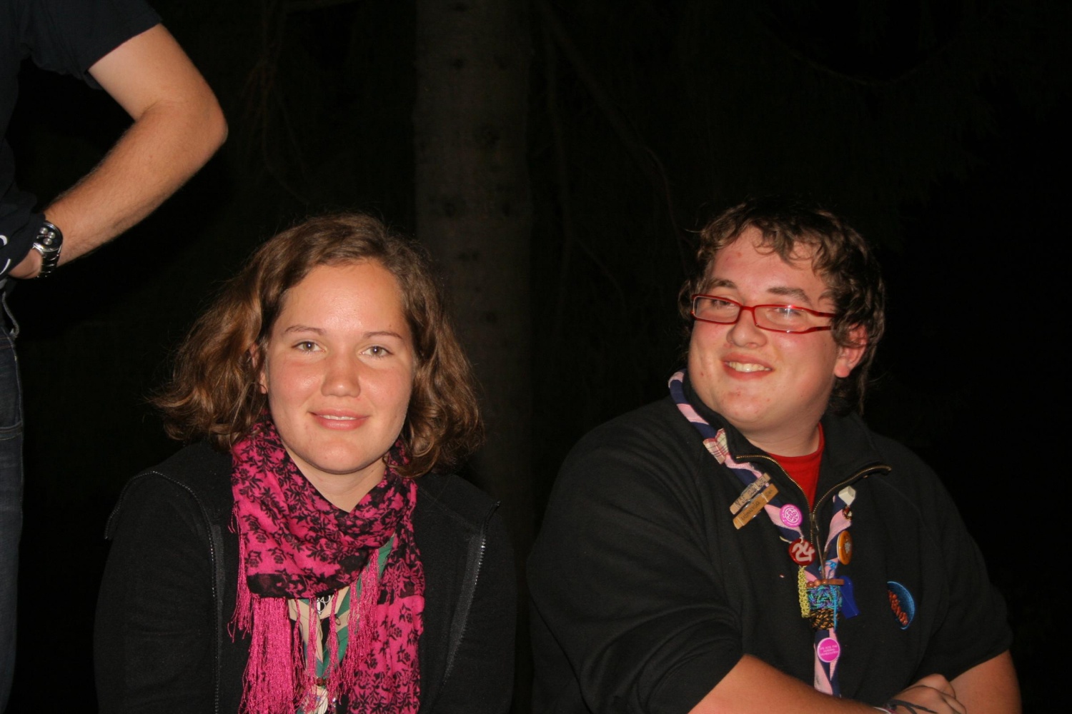 naša vsebinka Ana in Luka, ki skrbi za podporo