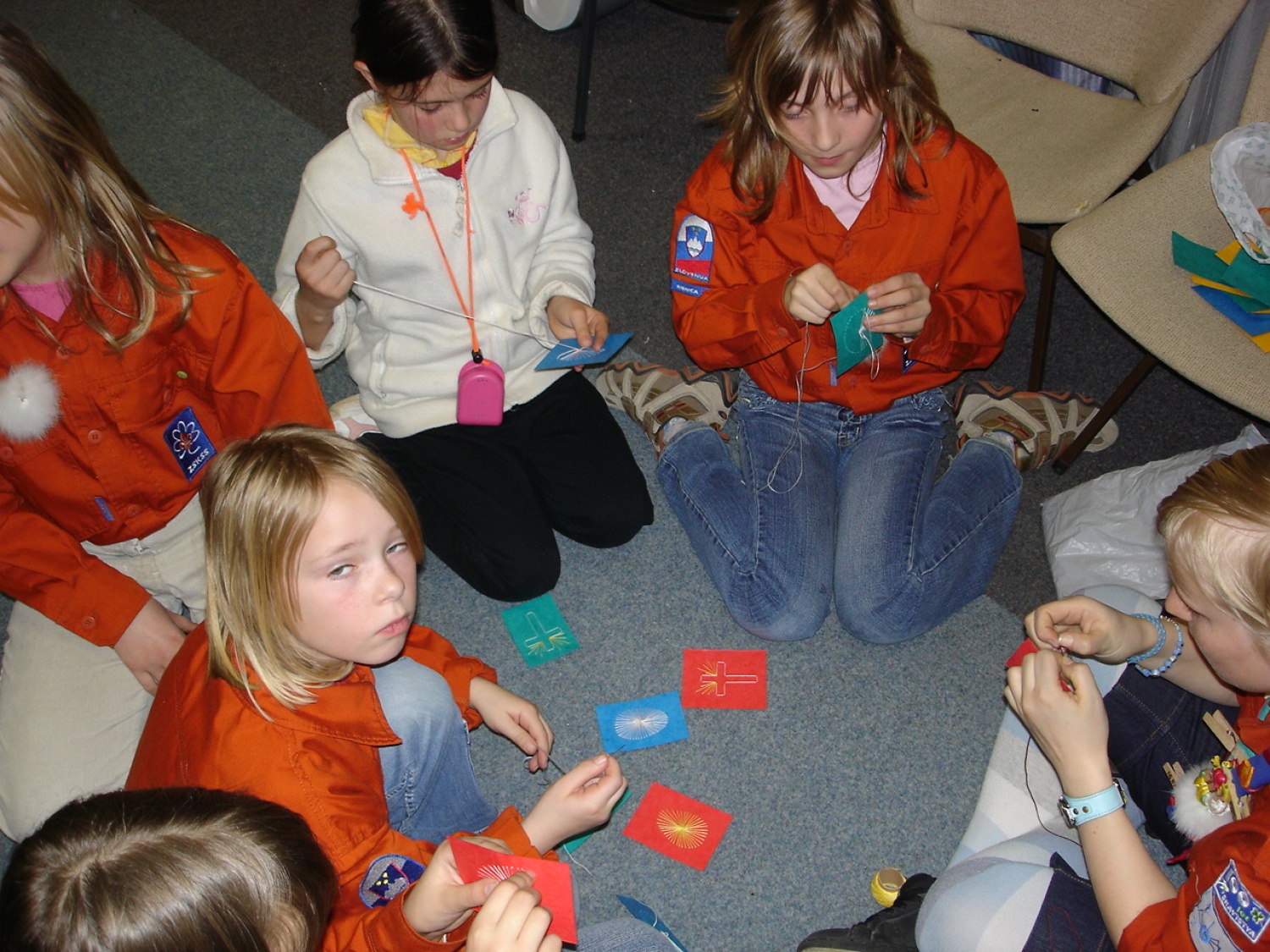 Izdelovanje velikonočnih voščilnic