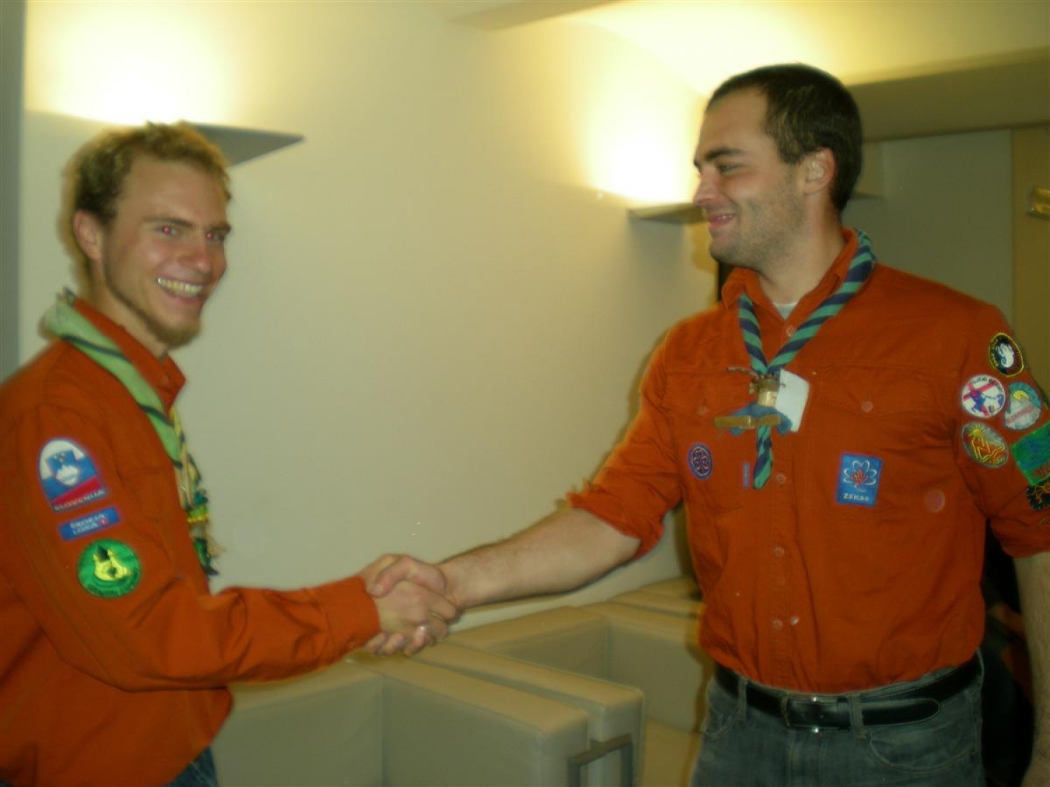 Novi in stari načelnik regije