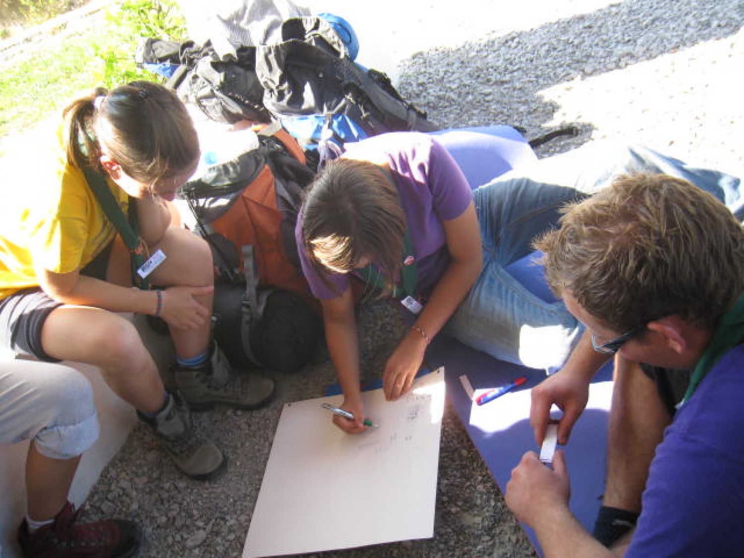 »Pridi, primi se vetra in objemi ga in zapleši z njim...«. Tako je odmevala oddaljena pesem naših voditeljev in nas vabila. Naj grem na taborno šolo? Se želim prijeti vetra , ga objeti in zaplesati v korakih voditelja? Želim postati protoskavt?