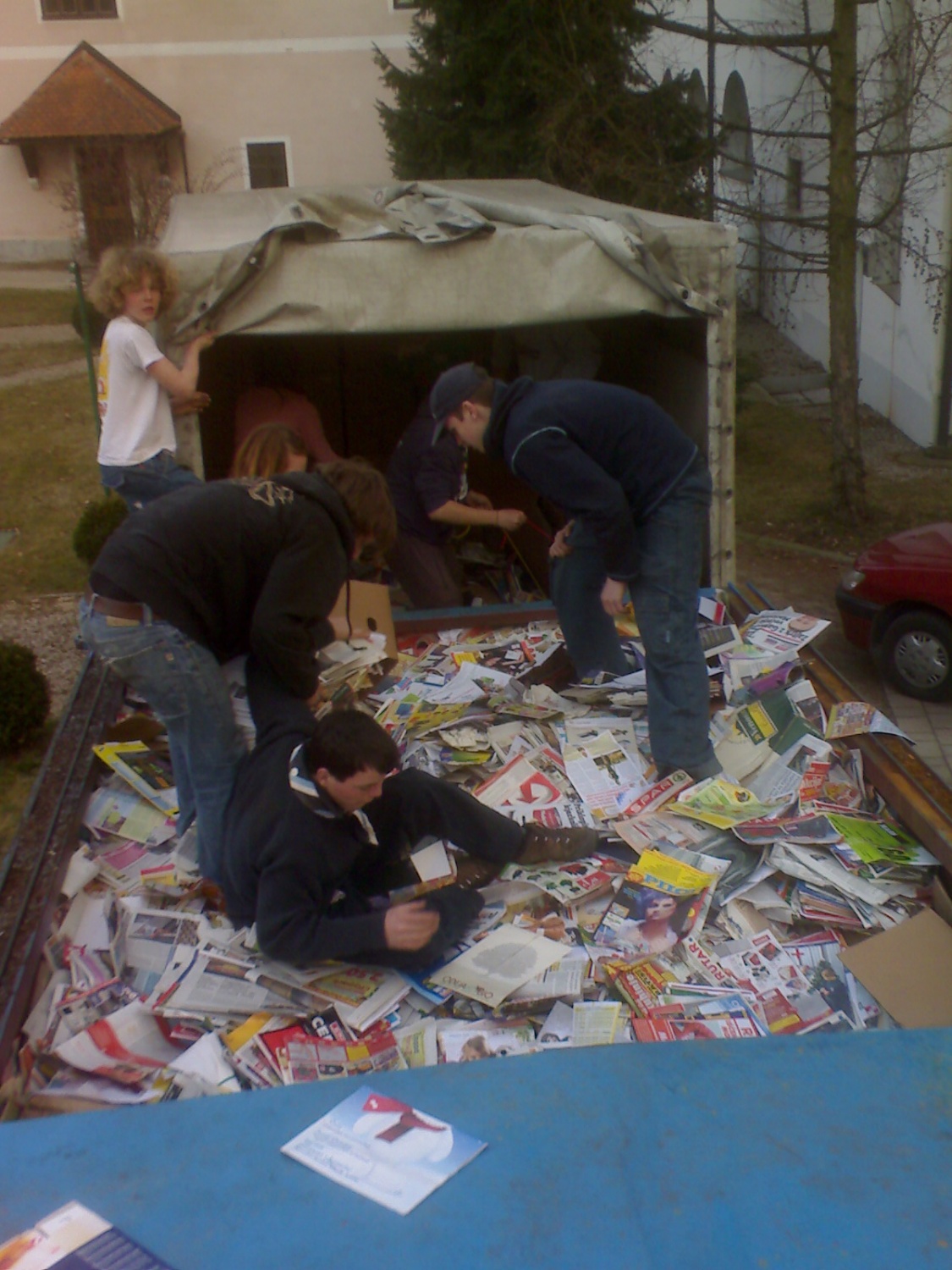 kako smo v Kamniku zbirali star papir 2.