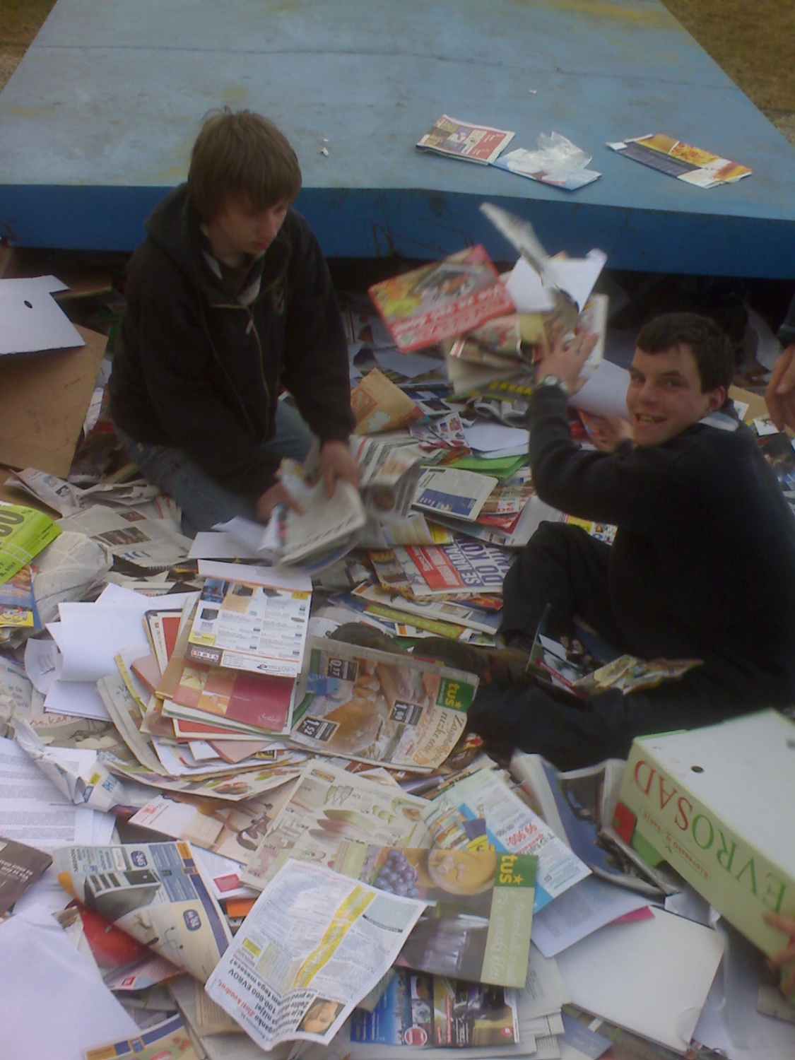 kako smo v Kamniku zbirali star papir 2.