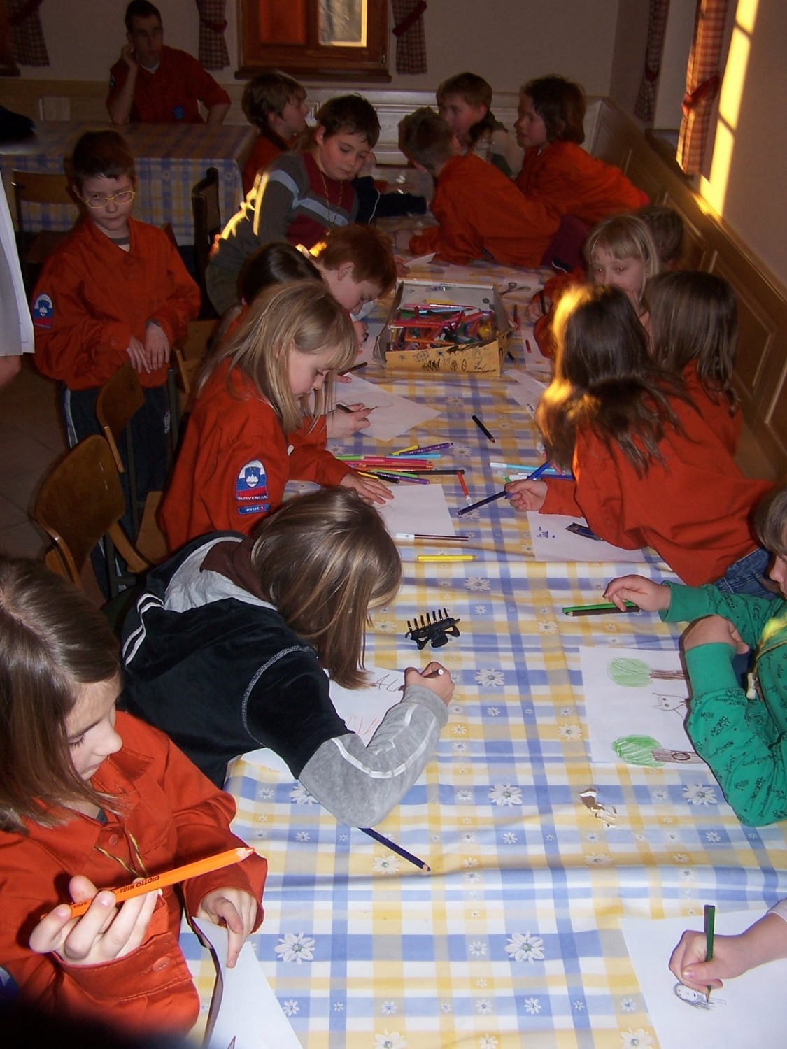 Mi rišemo, la-la-la-la...