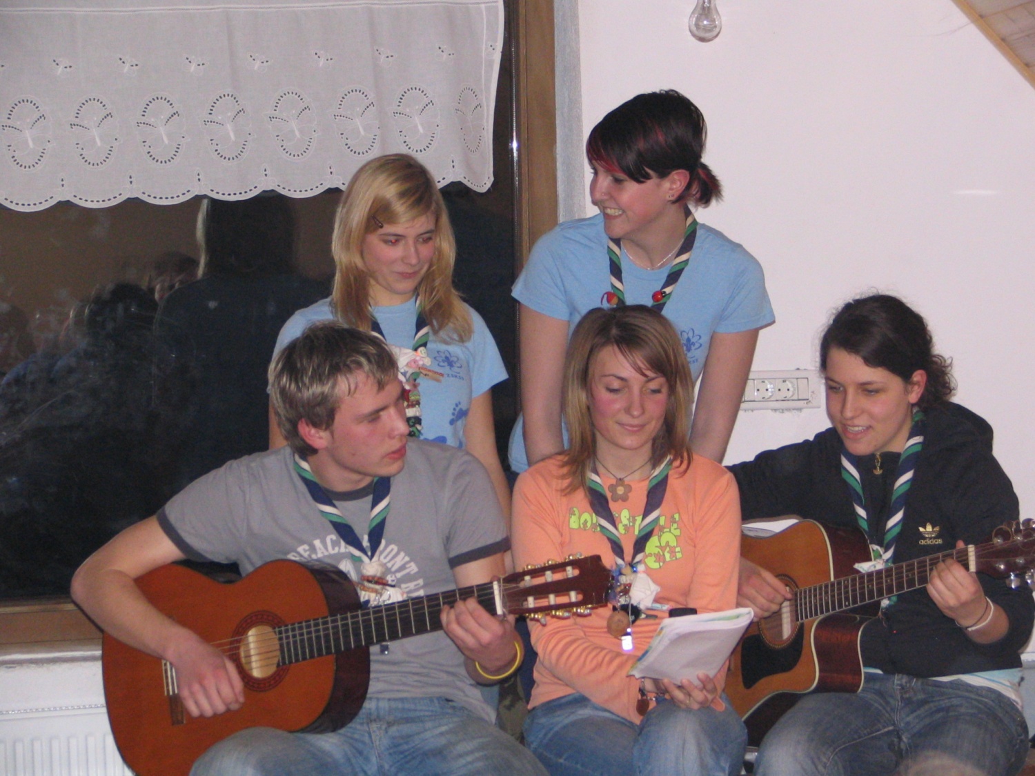 Utrinki iz zimovanja čete Utopljena riba Cerknica 1