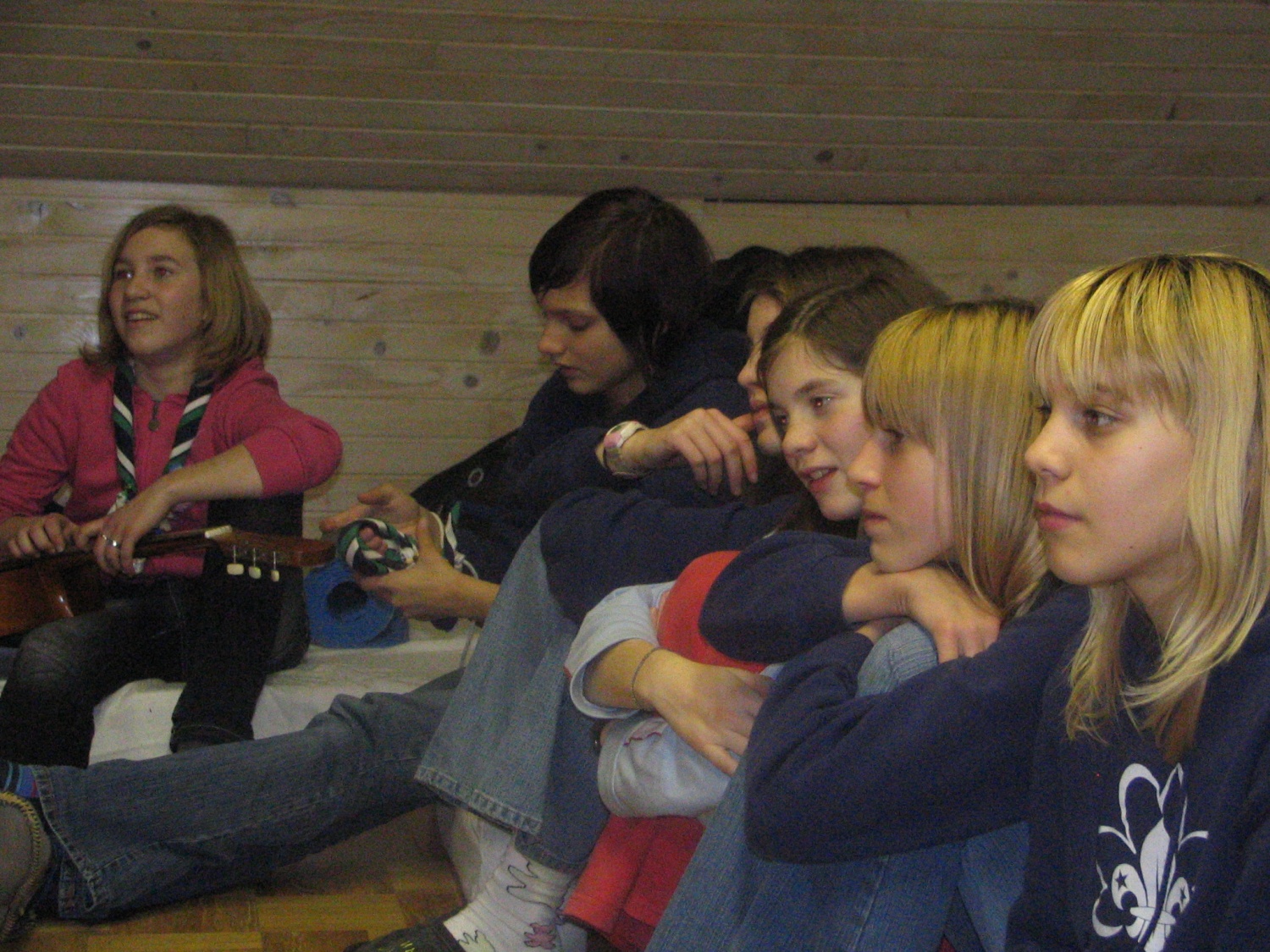 Utrinki iz zimovanja čete Utopljena riba Cerknica 1