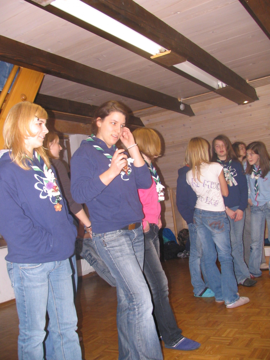 Utrinki iz zimovanja čete Utopljena riba Cerknica 1