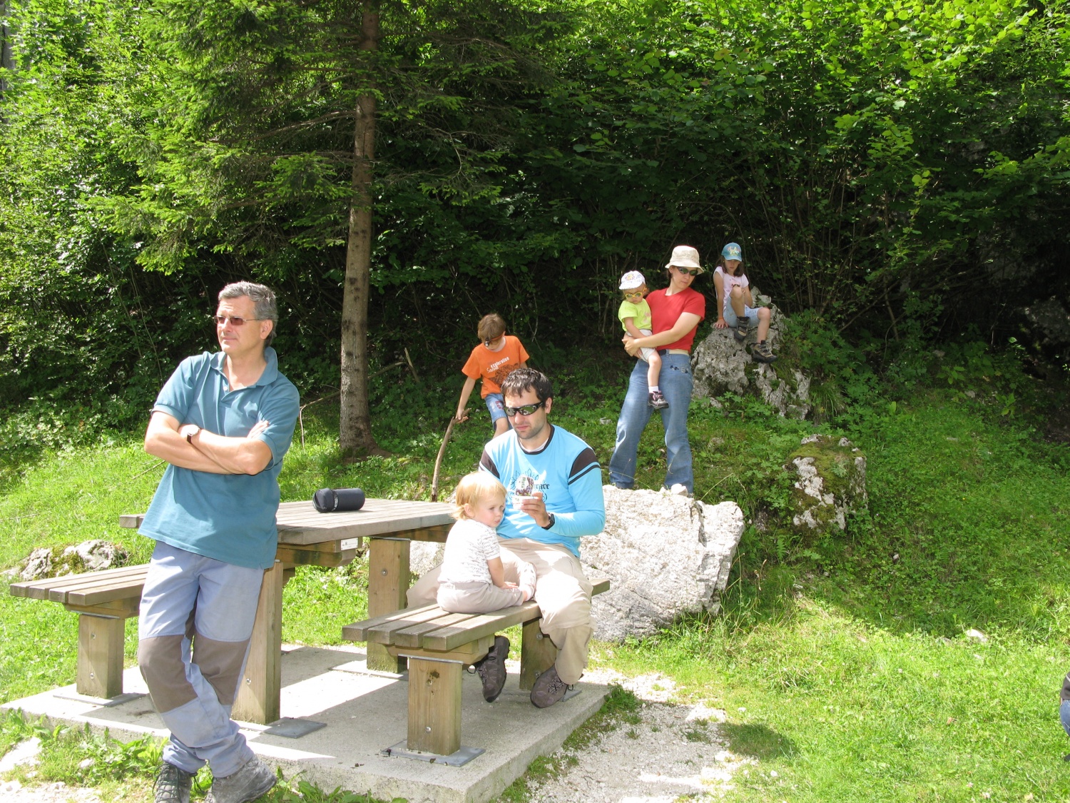 priprave na prvi sprehod