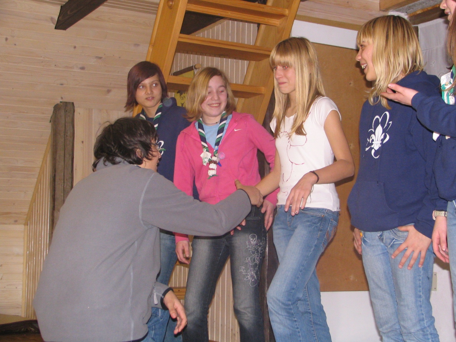 Utrinki iz zimovanja čete Utopljena riba Cerknica 1