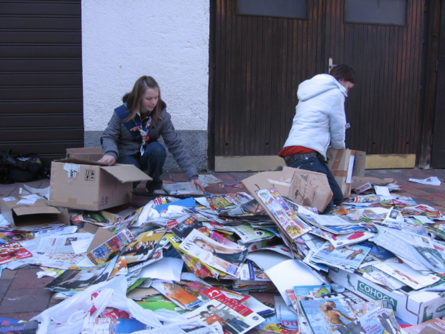 kako smo zbirali papir