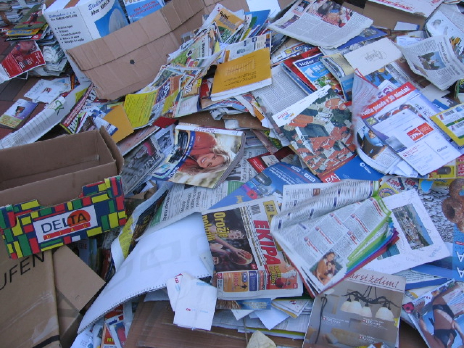 kako smo zbirali papir