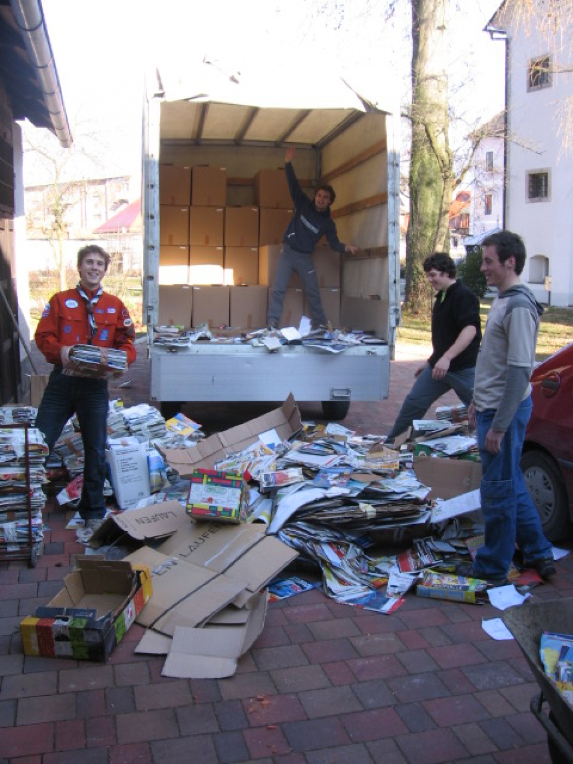 kako smo zbirali papir