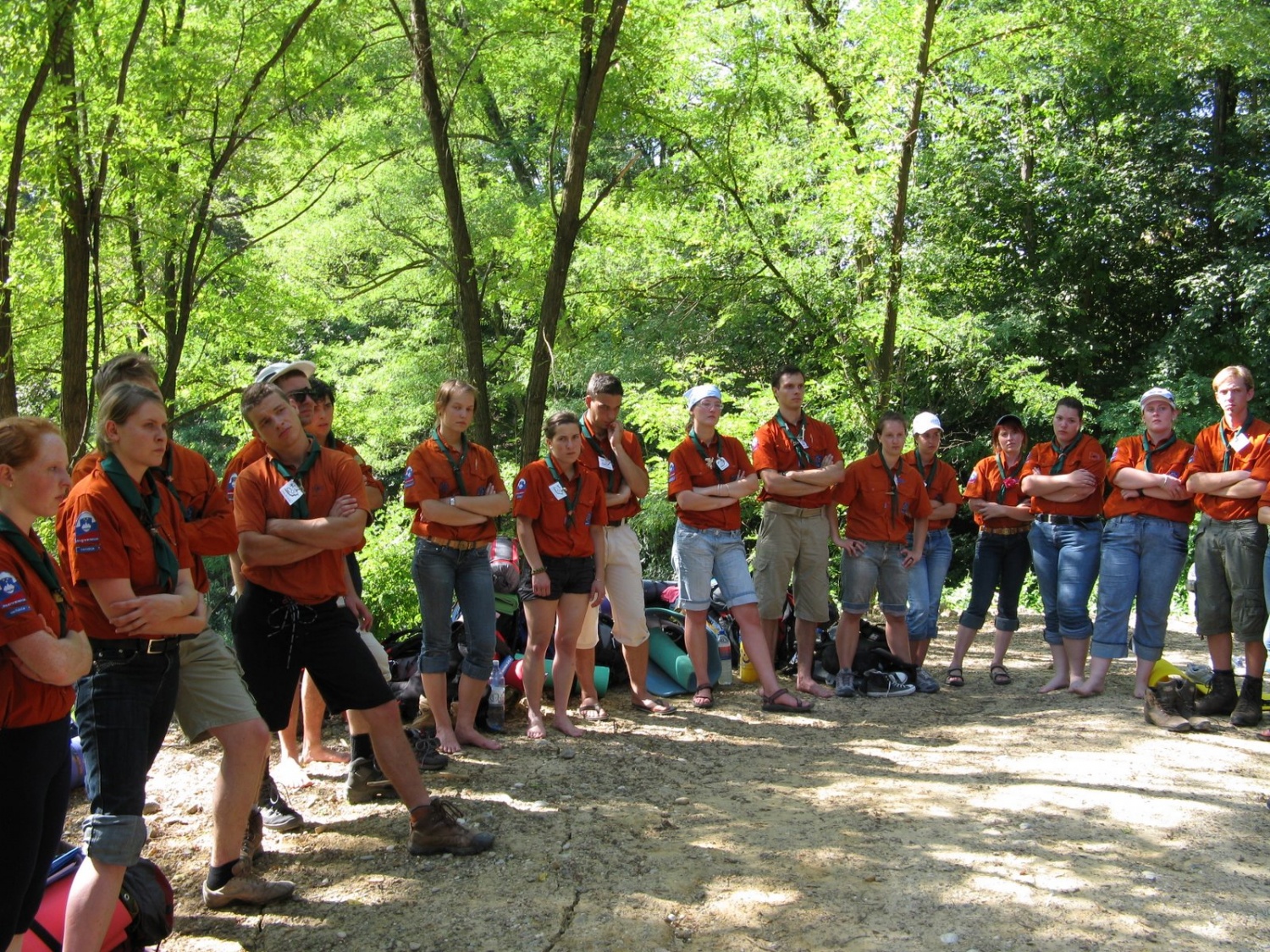 V tednu od 17. do 23. julija 2009 je po krajih med Blanco in Bregom nad dolino Save po poti lastne rasti in odkrivanja skrivnosti vzgoje in metode dela v veji PP pešačilo čez 30 »prilagojencev«.