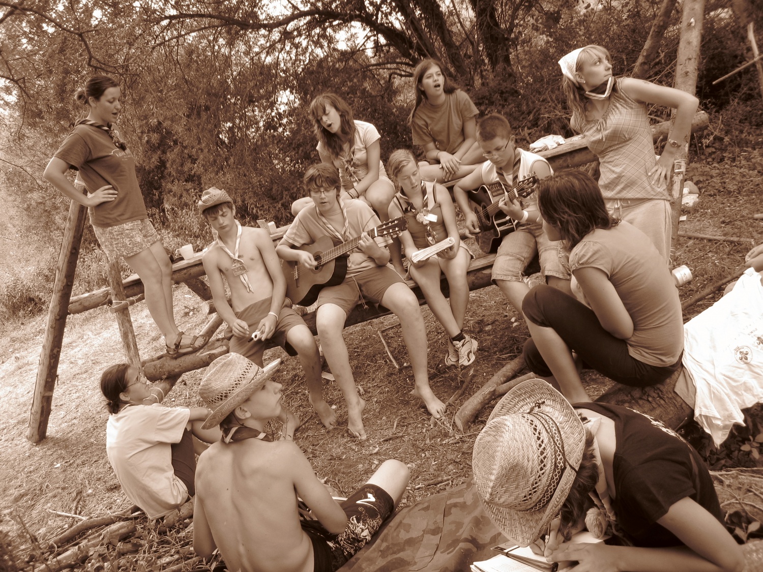 spet na kupu in pojemo