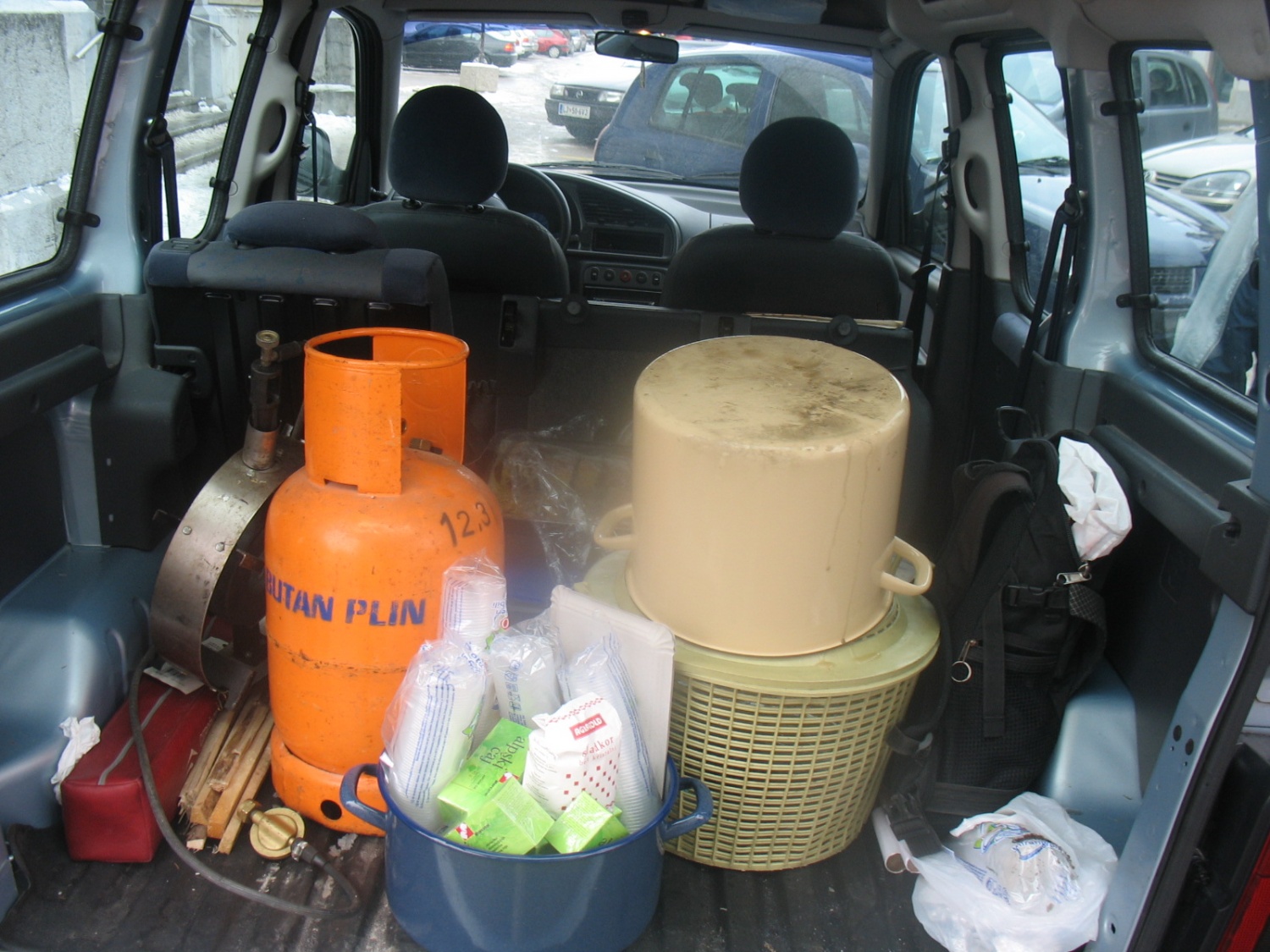 bojna oprema za prodajo piškotov