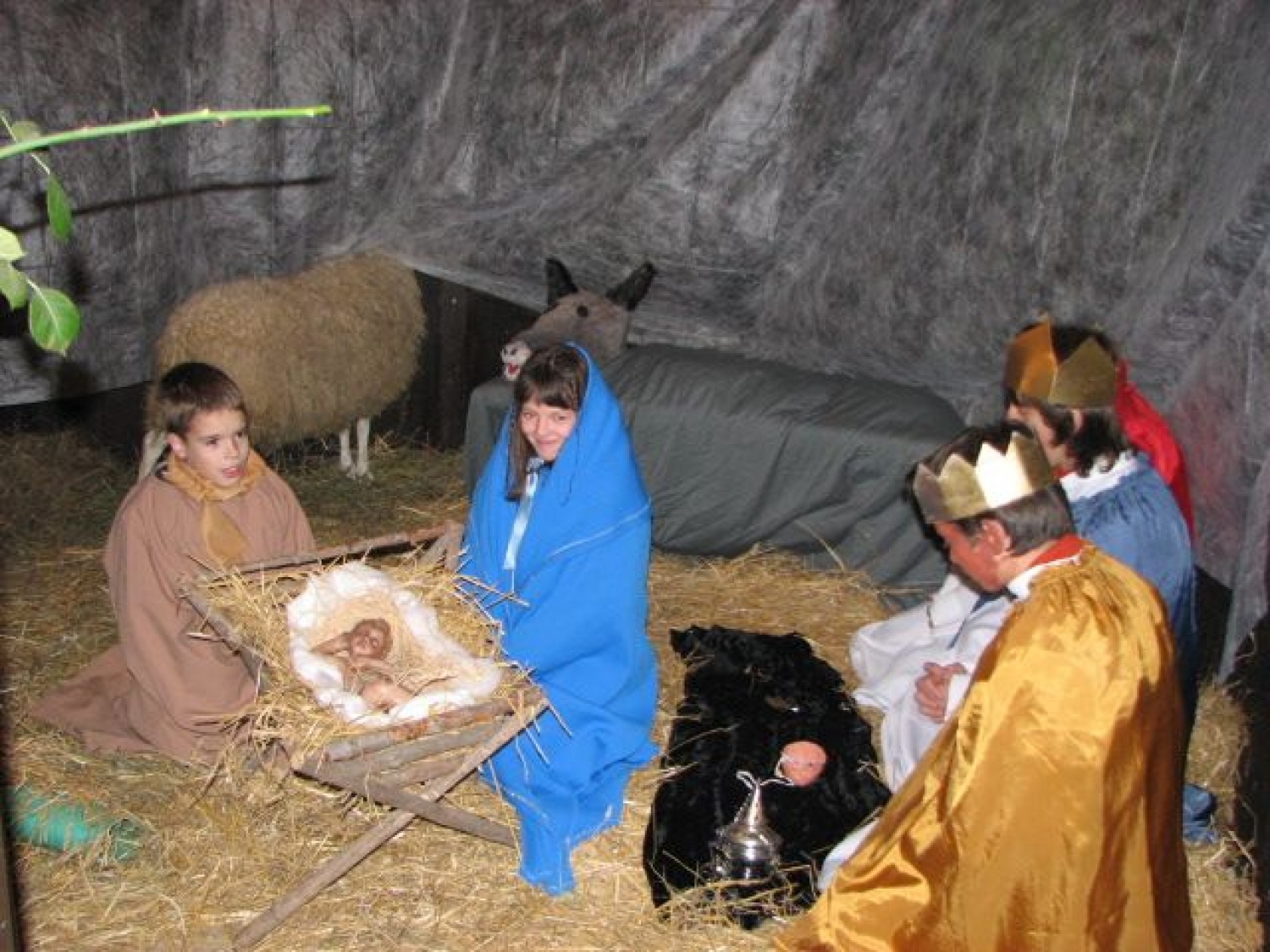 Slike iz 6. živih jaslic