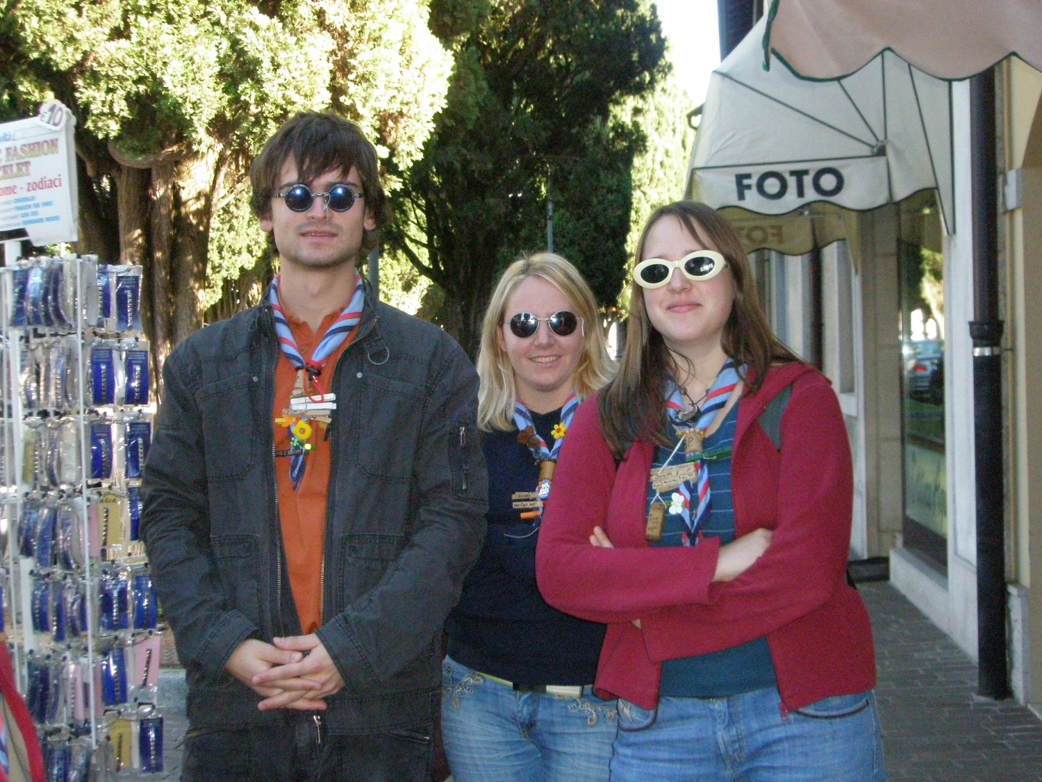 Zaščita pred močnim jesenskim soncem.