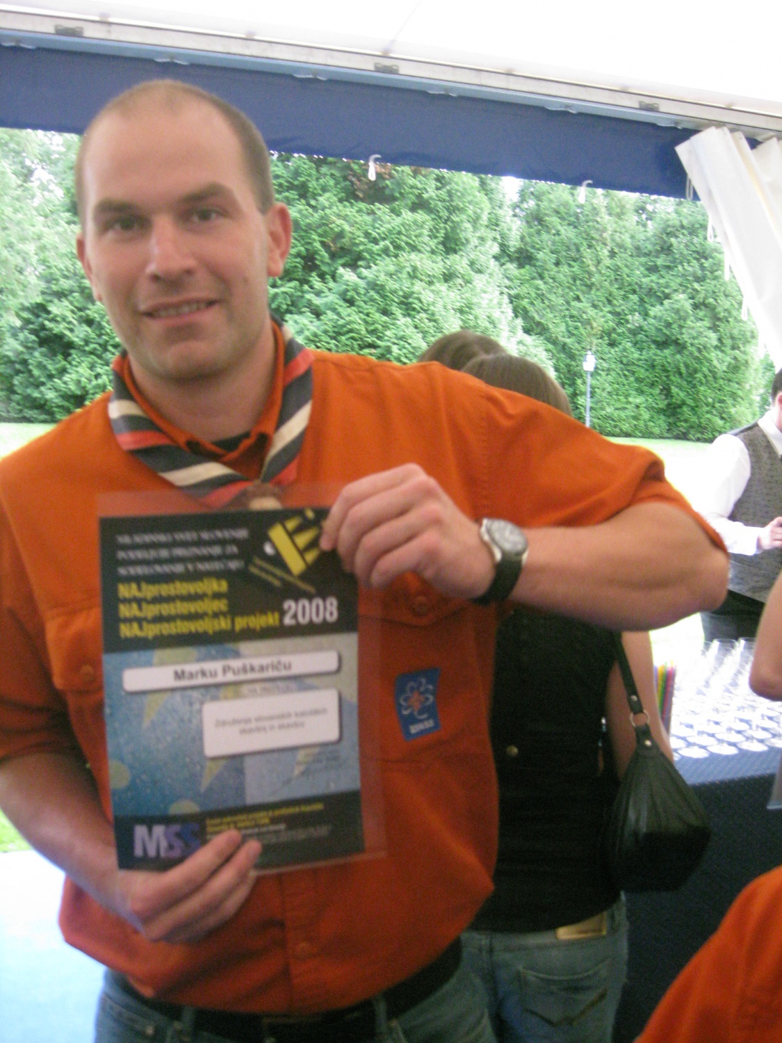 Marko - skavtski naj prostovoljec