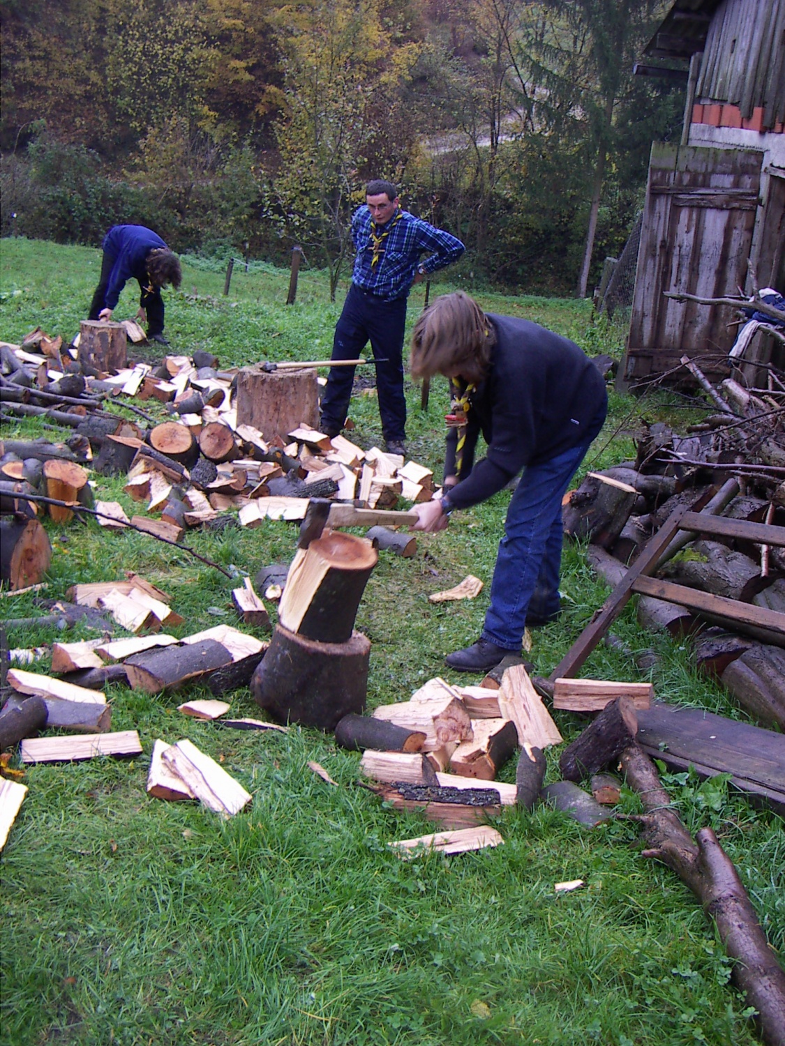 Slike z nočne pustolovščine ptujskega klana
