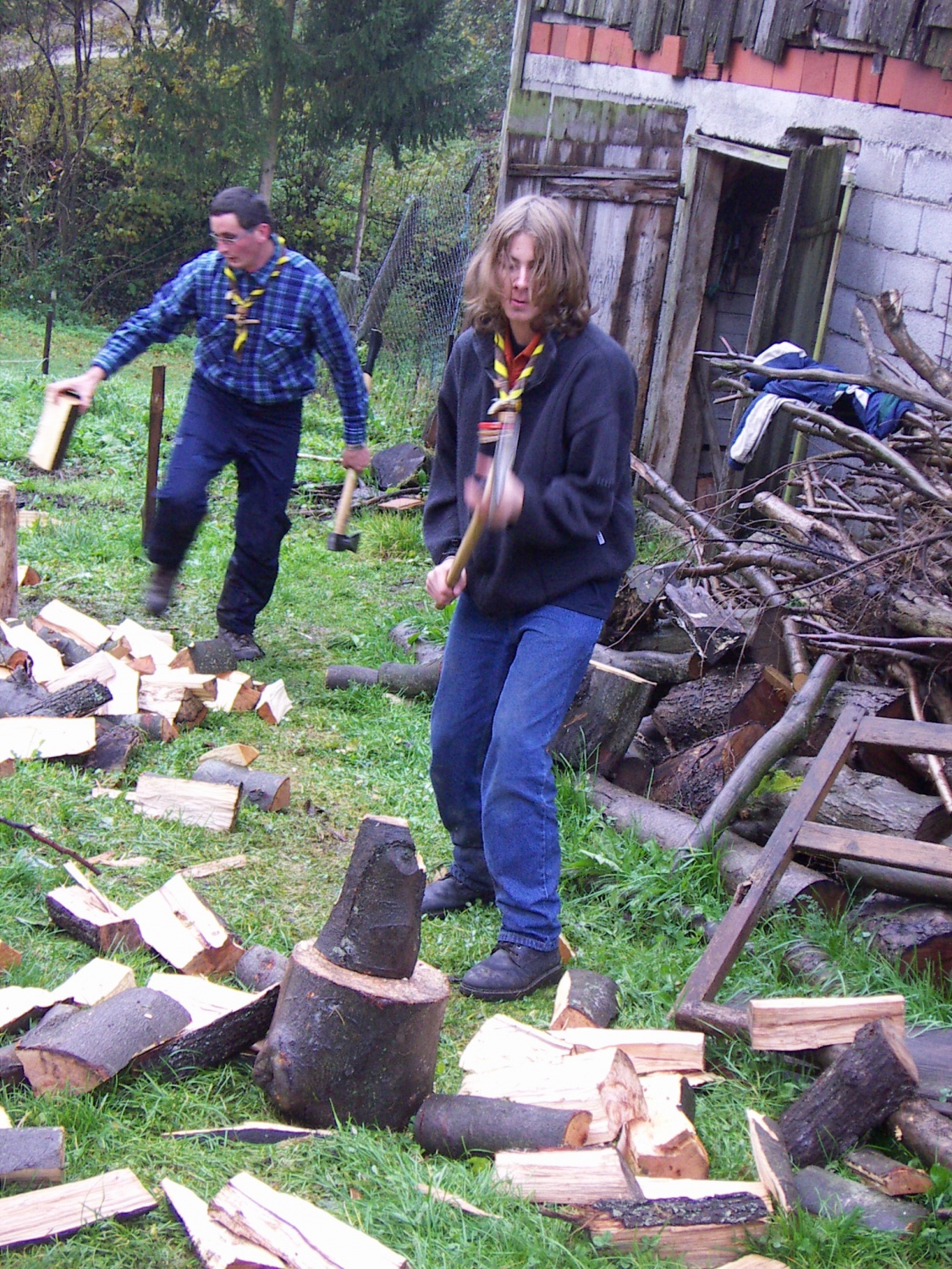 Slike z nočne pustolovščine ptujskega klana