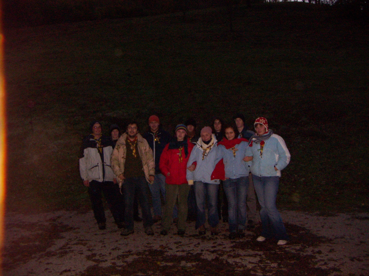 Slike z nočne pustolovščine ptujskega klana