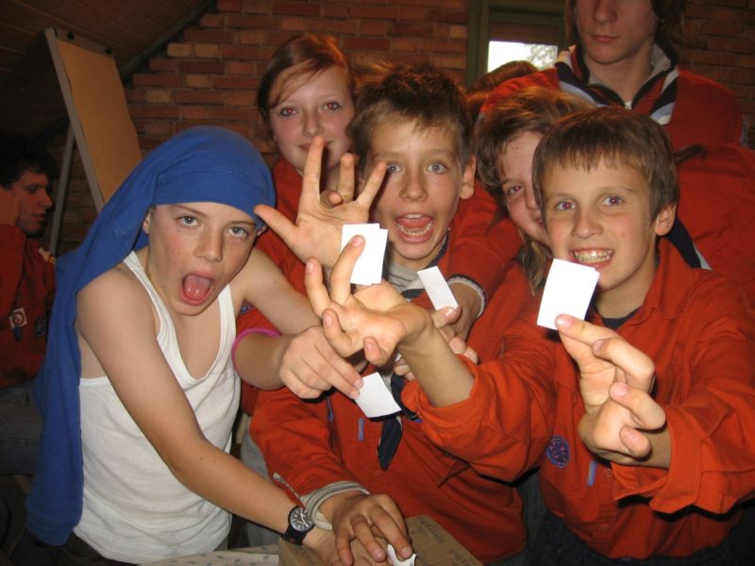 glasovanje za predsednika skavtskega parlamenta