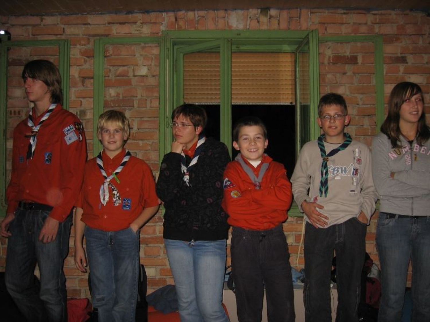 uradni sprejem novincev v četo